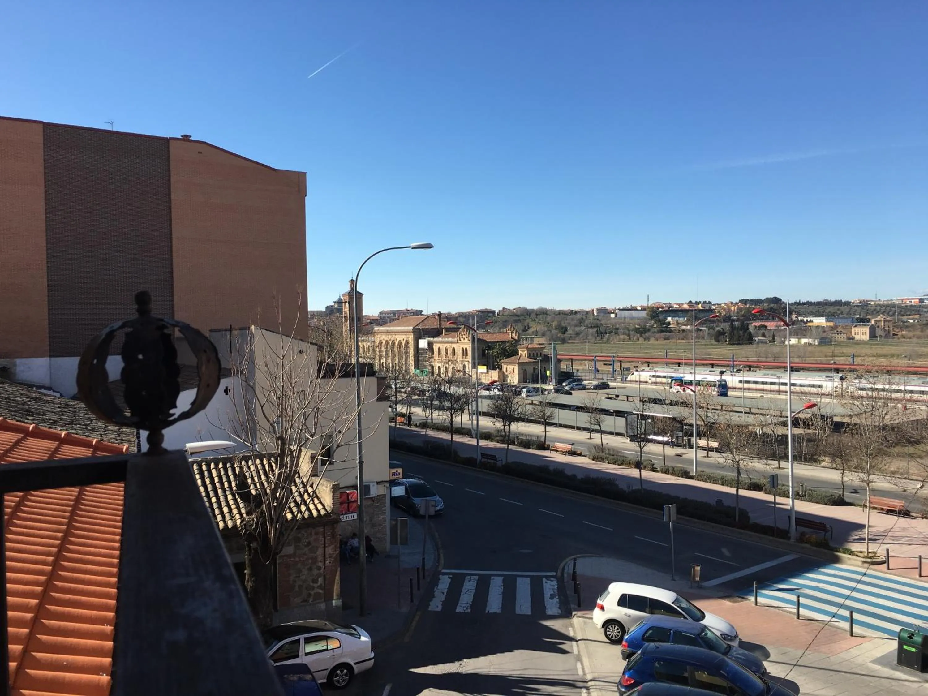 City view in Hostal Santa Barbara