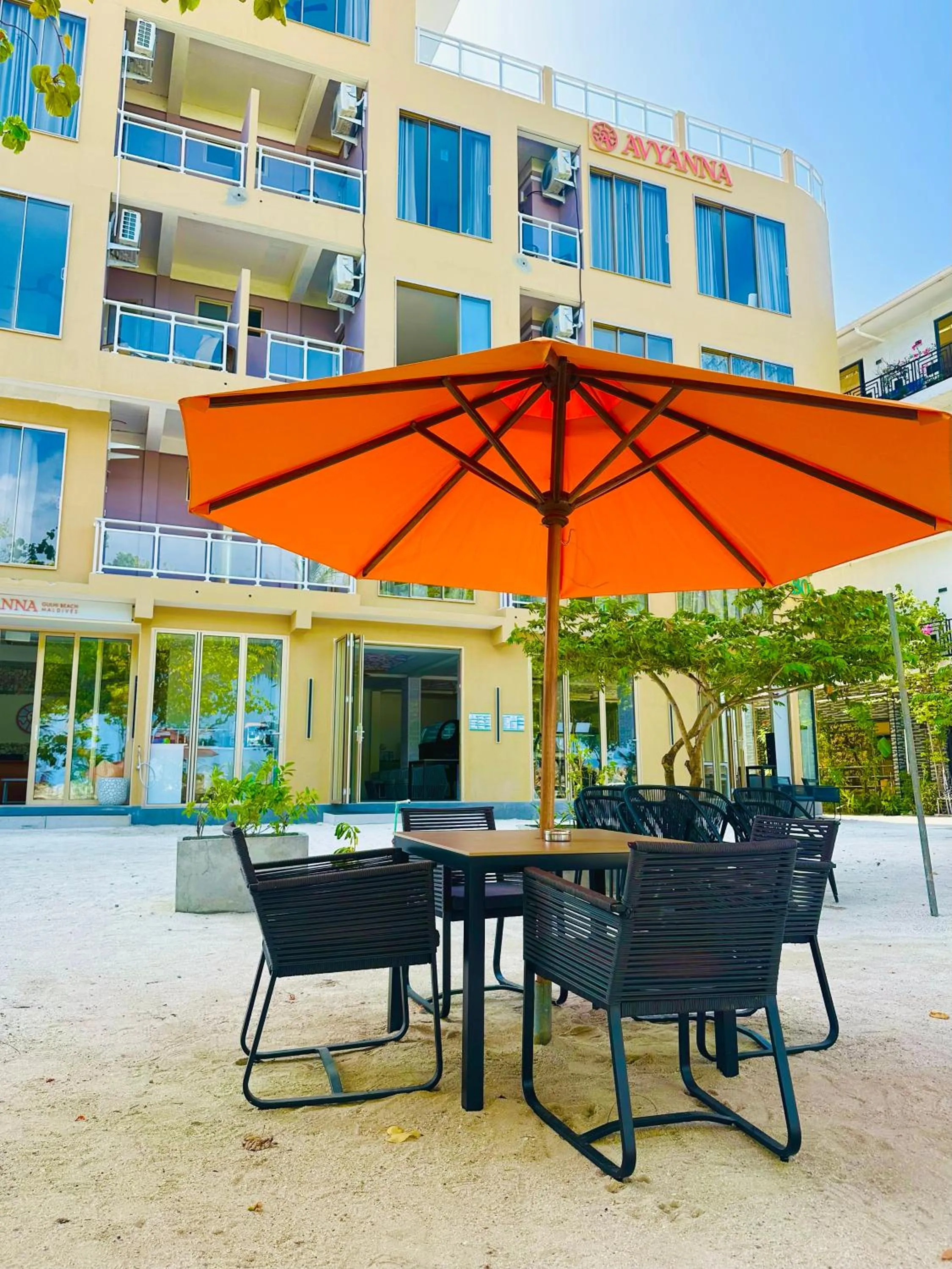 Property building in Avyanna Gulhi Beach Hotel