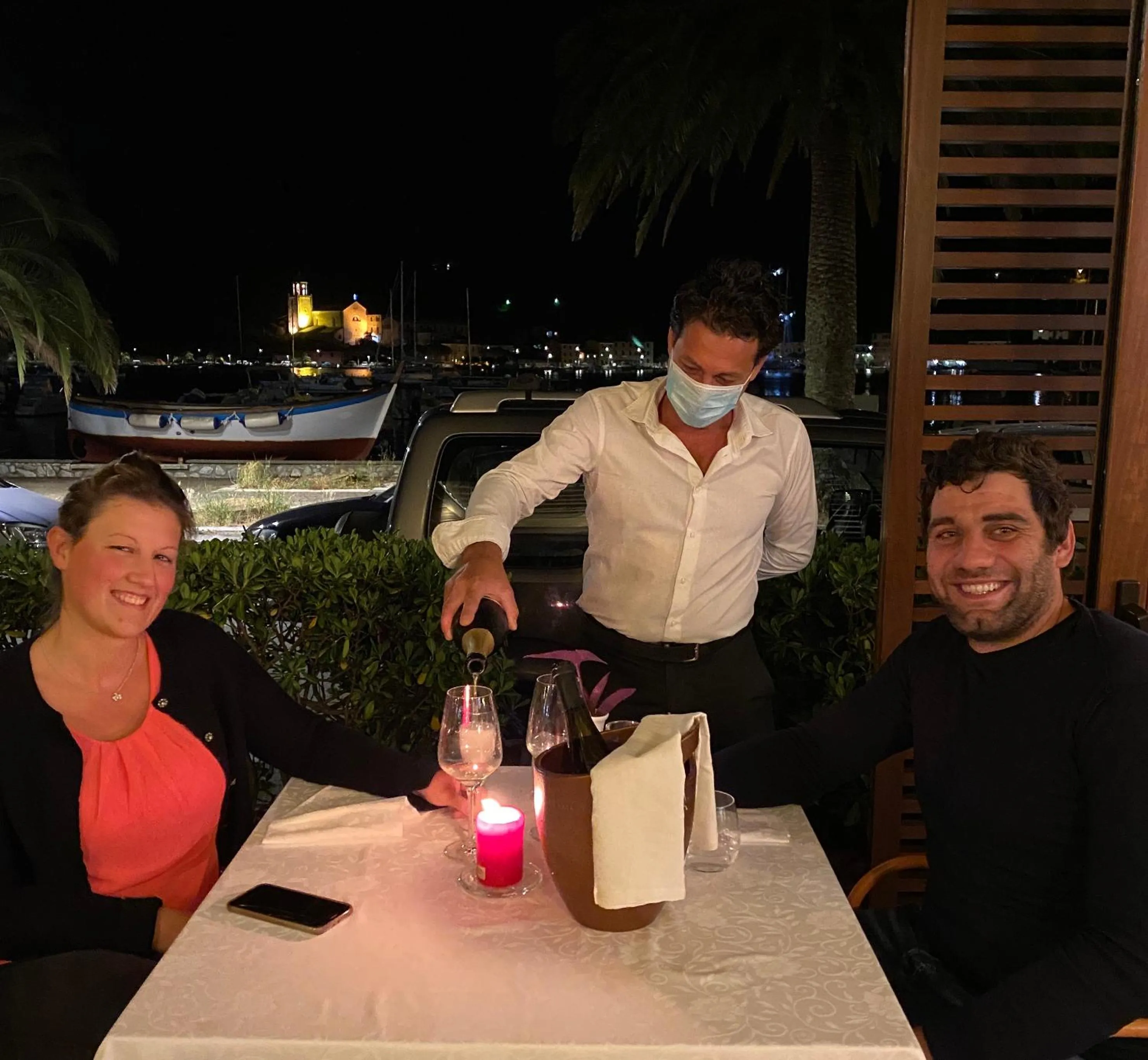 Dinner in Hotel Della Baia