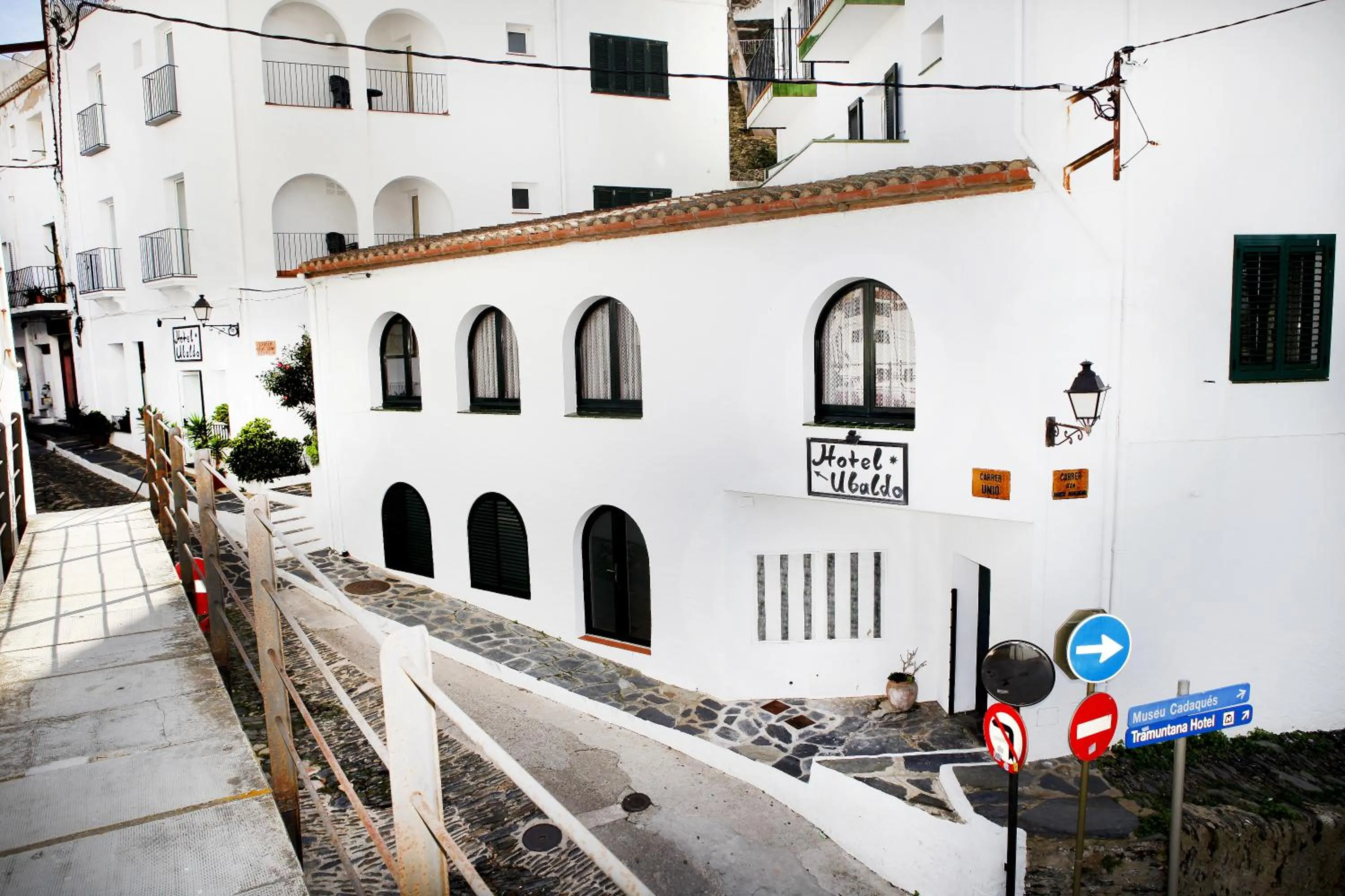Facade/entrance in Hotel Ubaldo