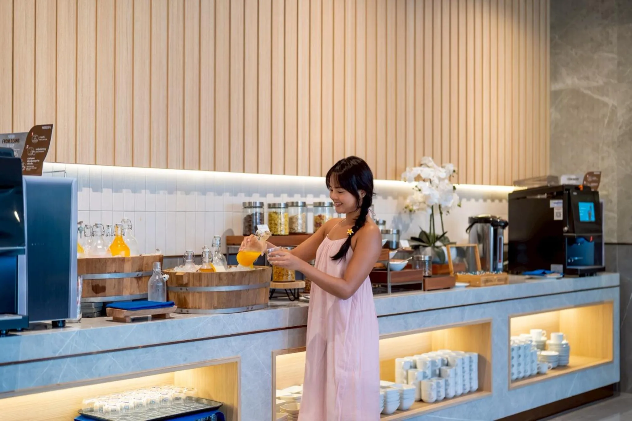 Breakfast in Samsara Hotel Pattaya