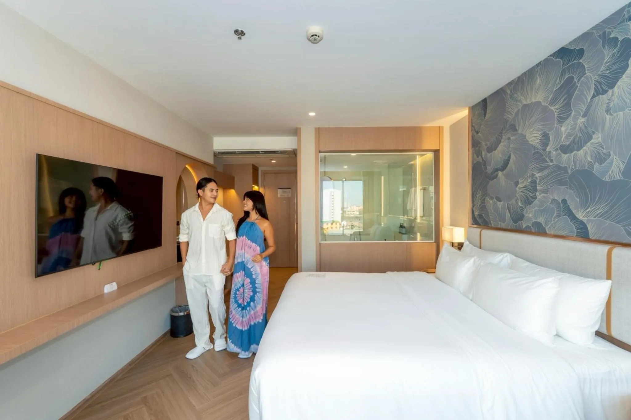 Guests, Bed in Samsara Hotel Pattaya