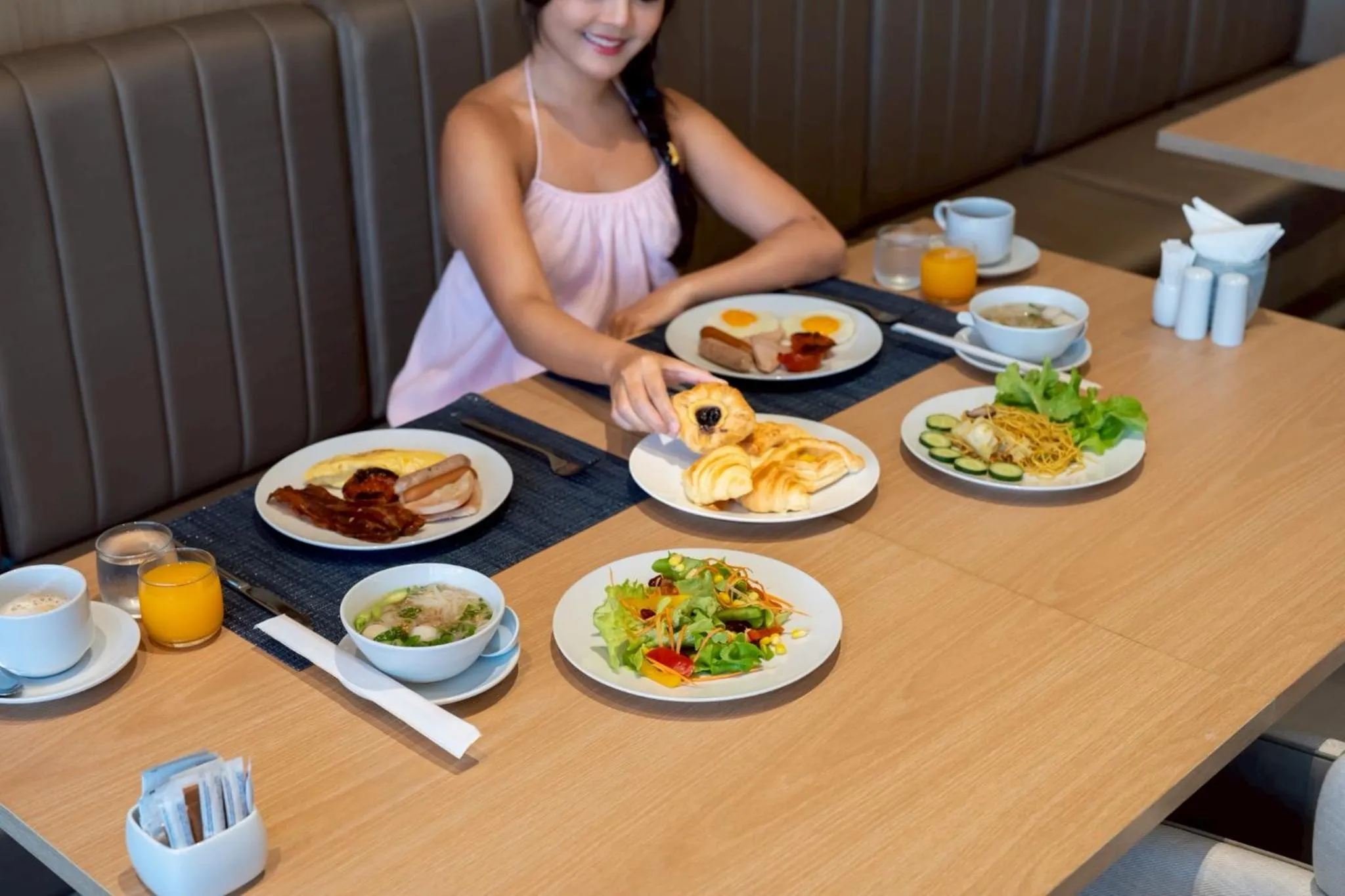 Breakfast in Samsara Hotel Pattaya