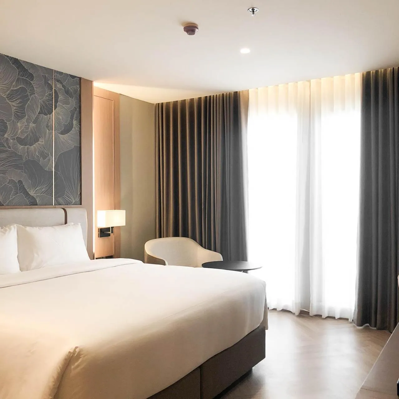 Bed in Samsara Hotel Pattaya