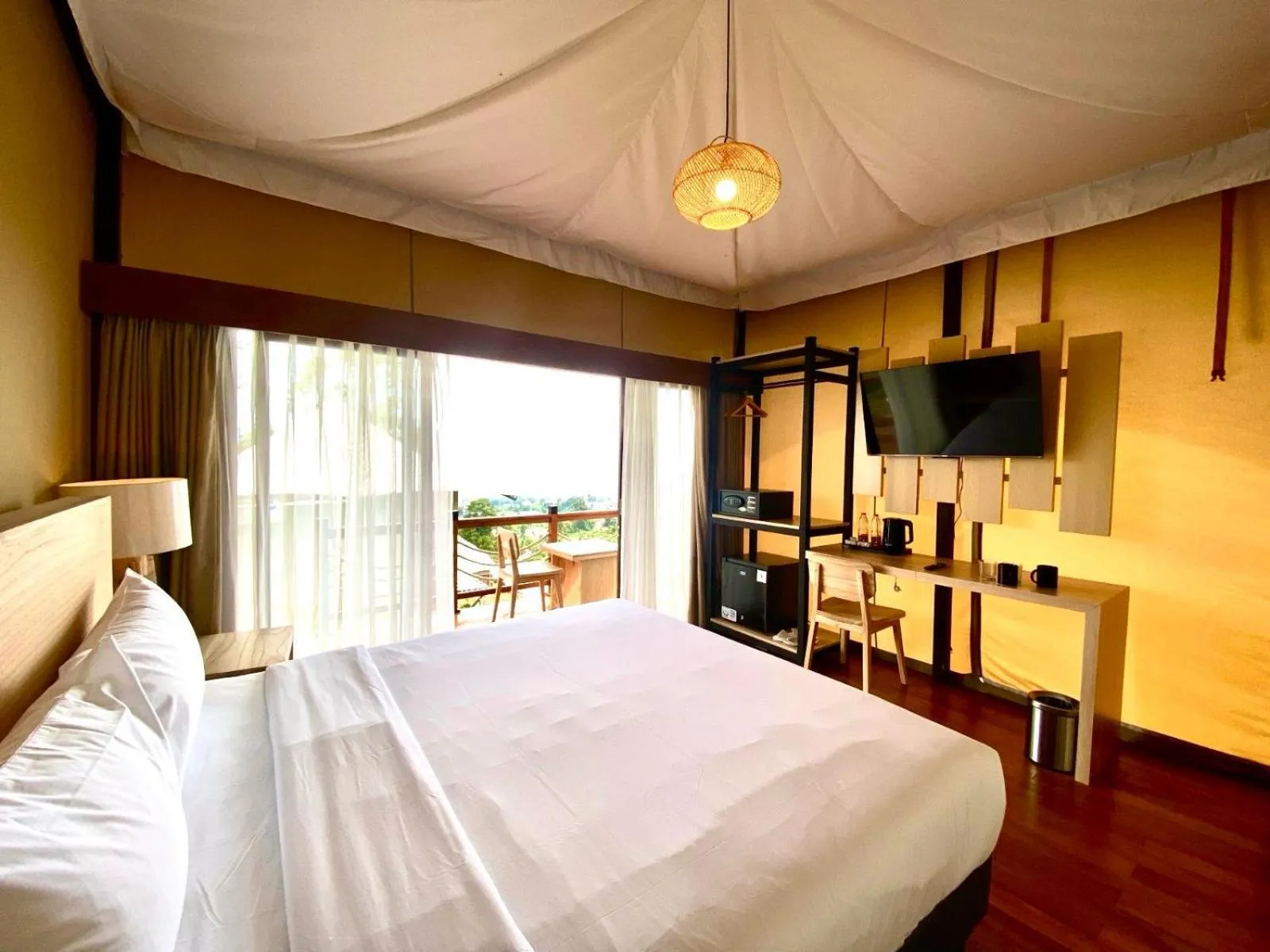 Bedroom, Bed in Tebing View Glamping, Azana Hotels Collection
