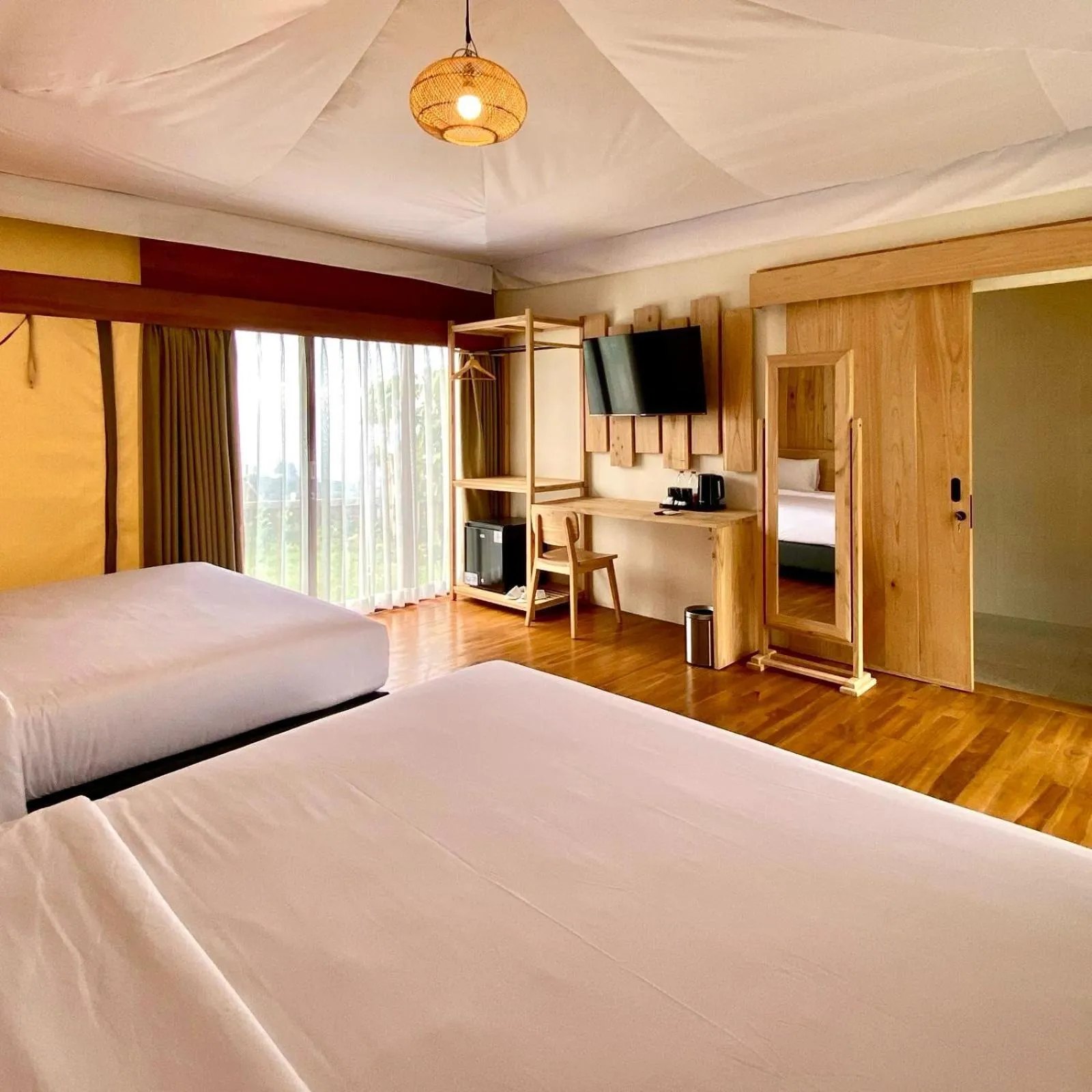 Bedroom, Bed in Tebing View Glamping, Azana Hotels Collection