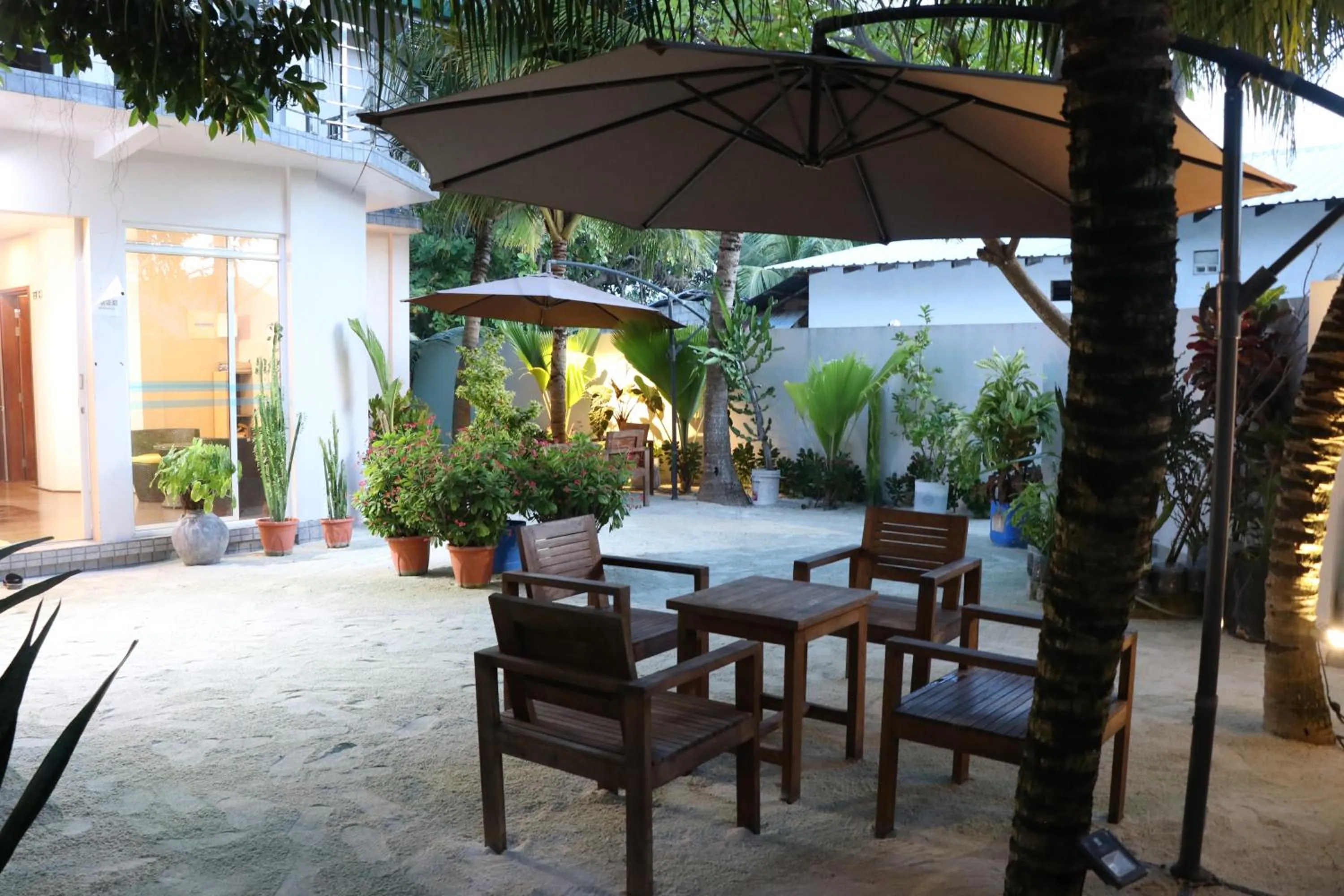 Patio in Palm Residence