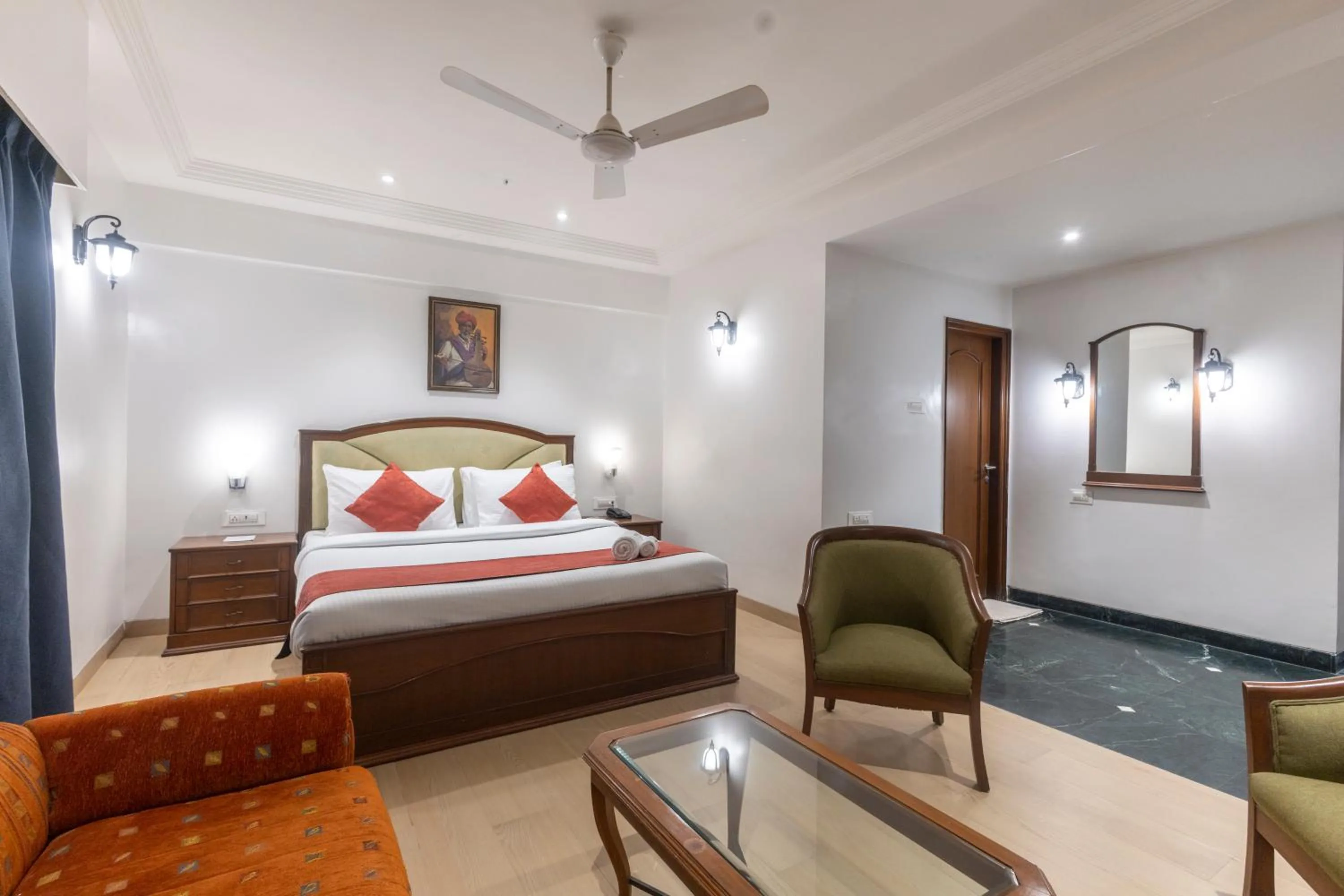 Photo of the whole room, Bed in The Metropole by Keyboard Hotels