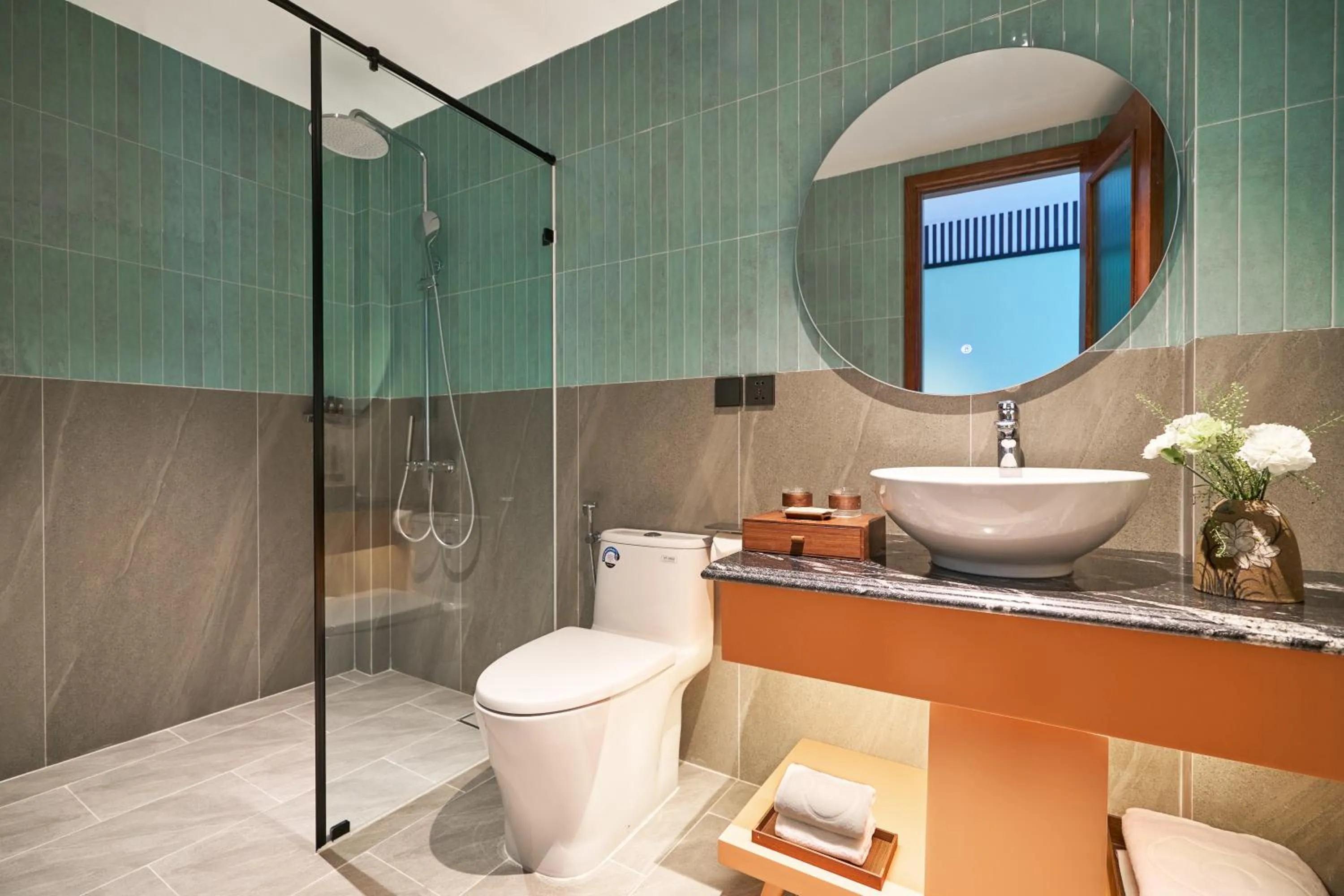 Bathroom in Solaria Tesori Hotel