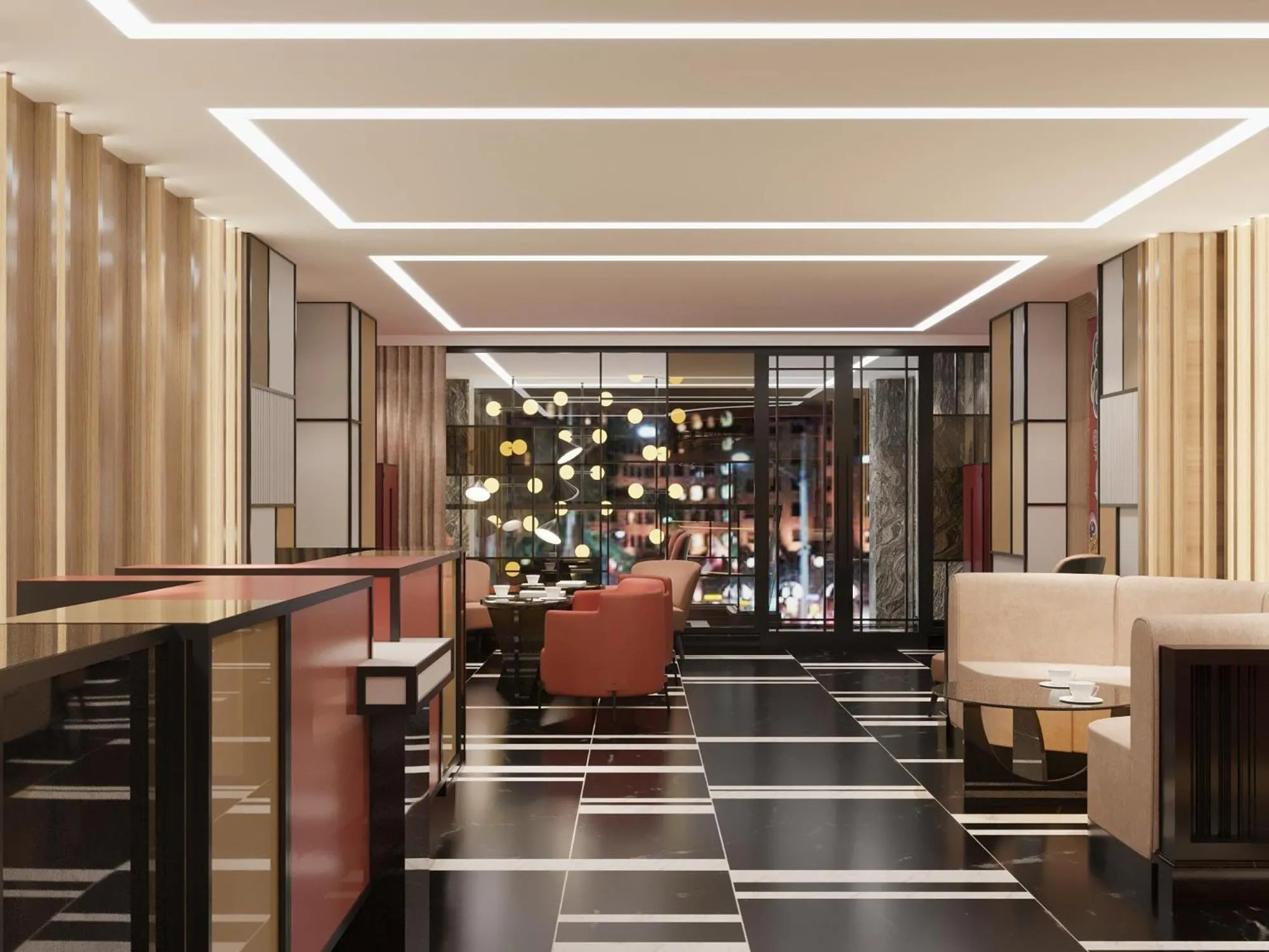 Lobby or reception in Solaria Tesori Hotel