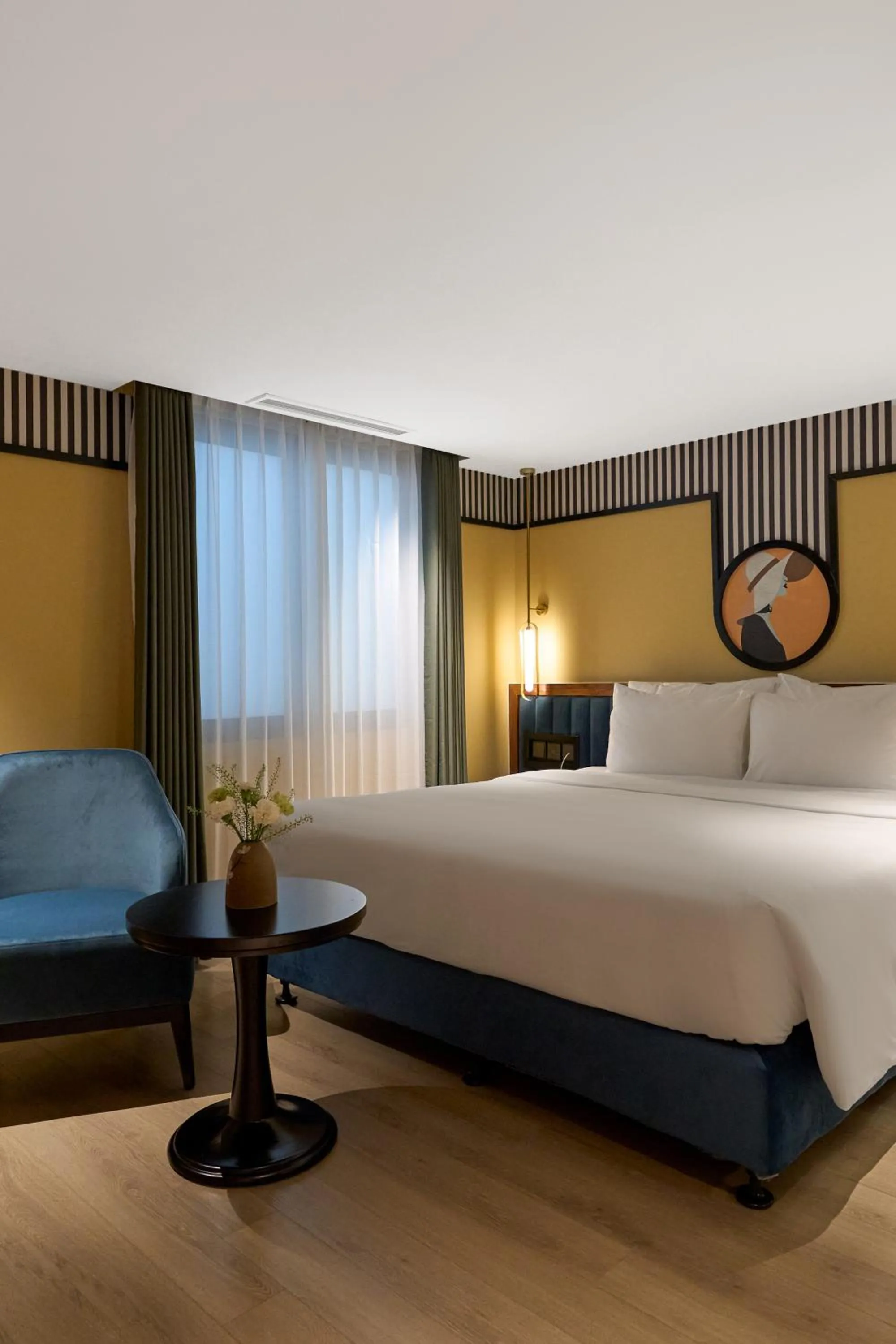 Bed in Solaria Tesori Hotel