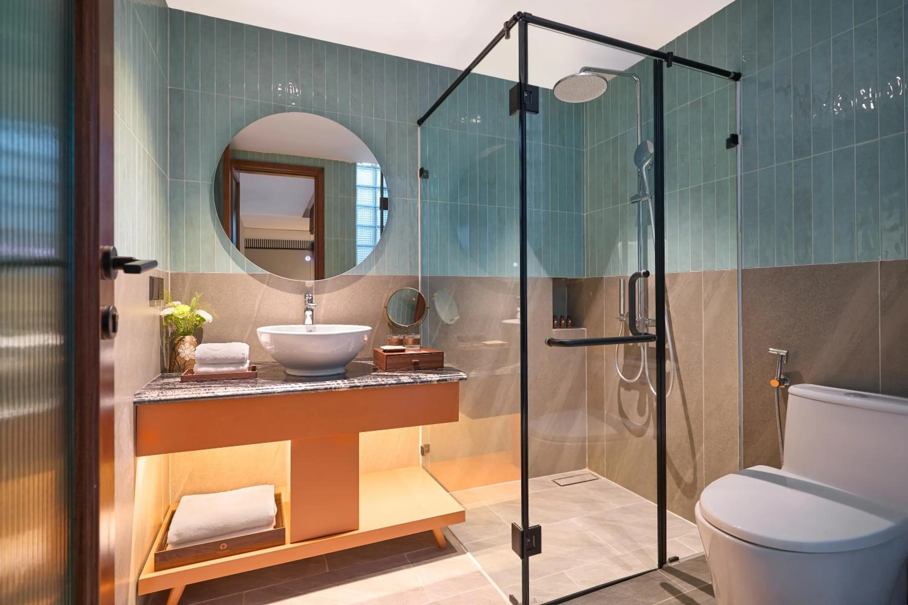 Bathroom in Solaria Tesori Hotel