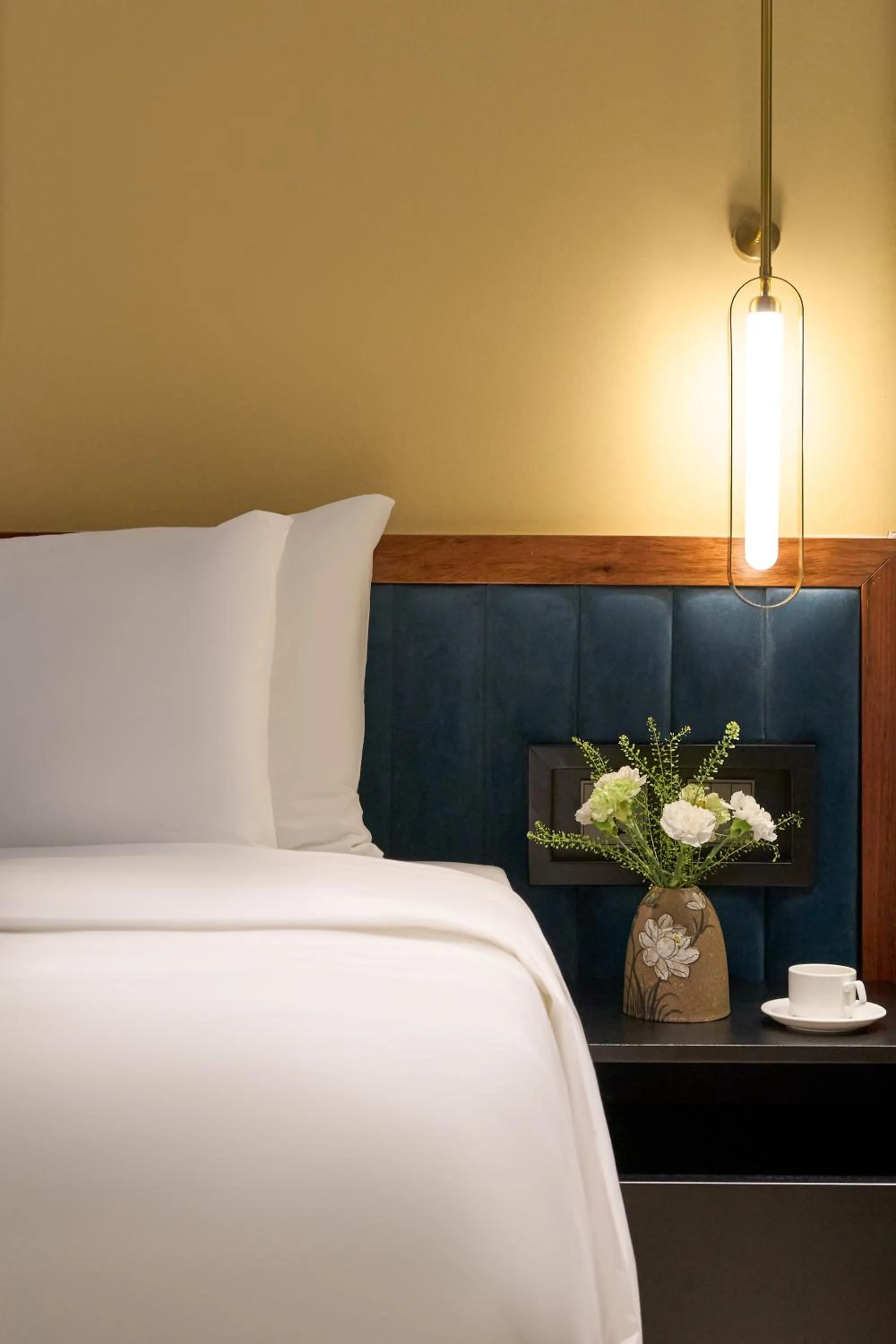 Bed in Solaria Tesori Hotel