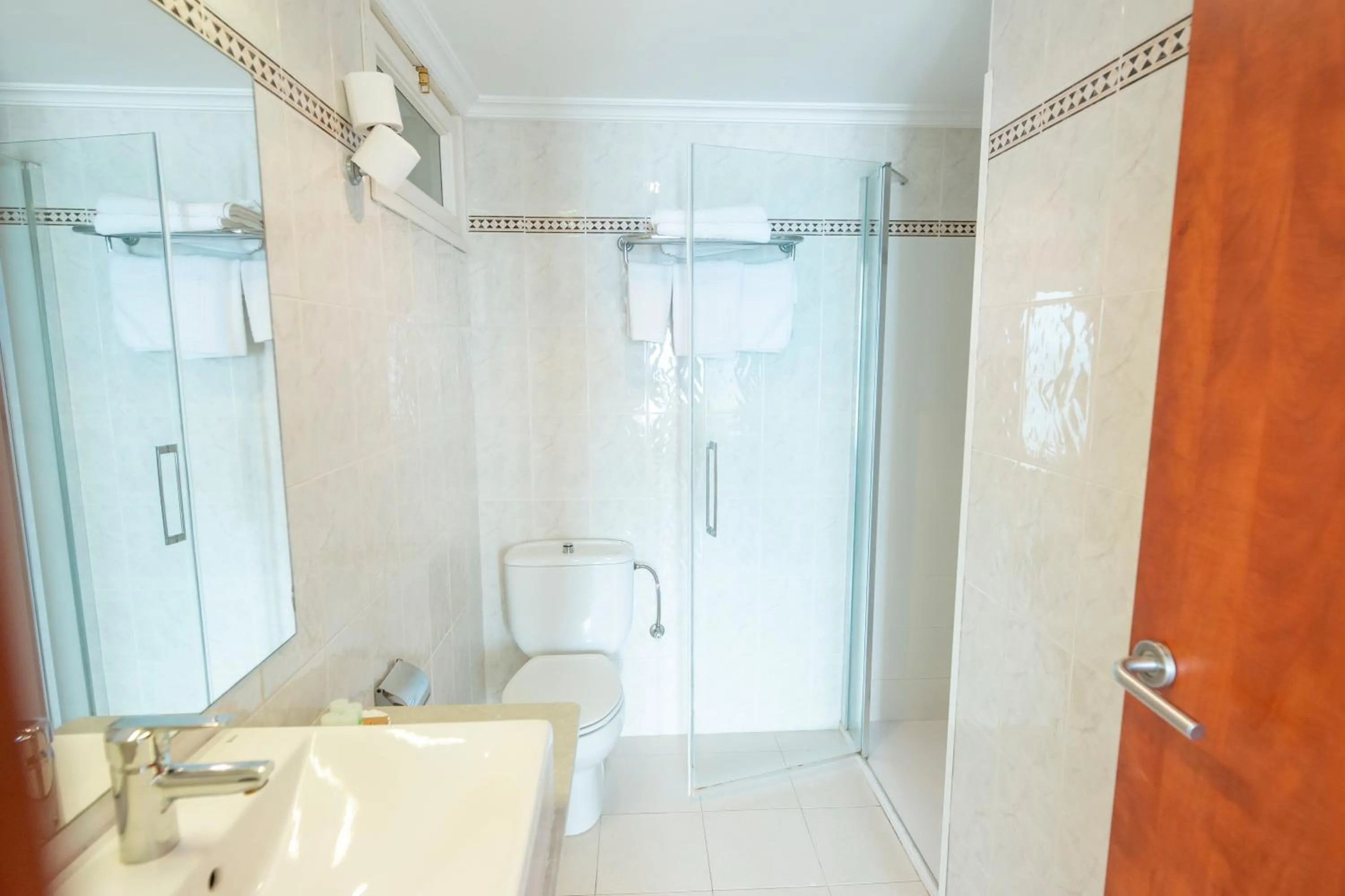 Bathroom in Hotel Risech