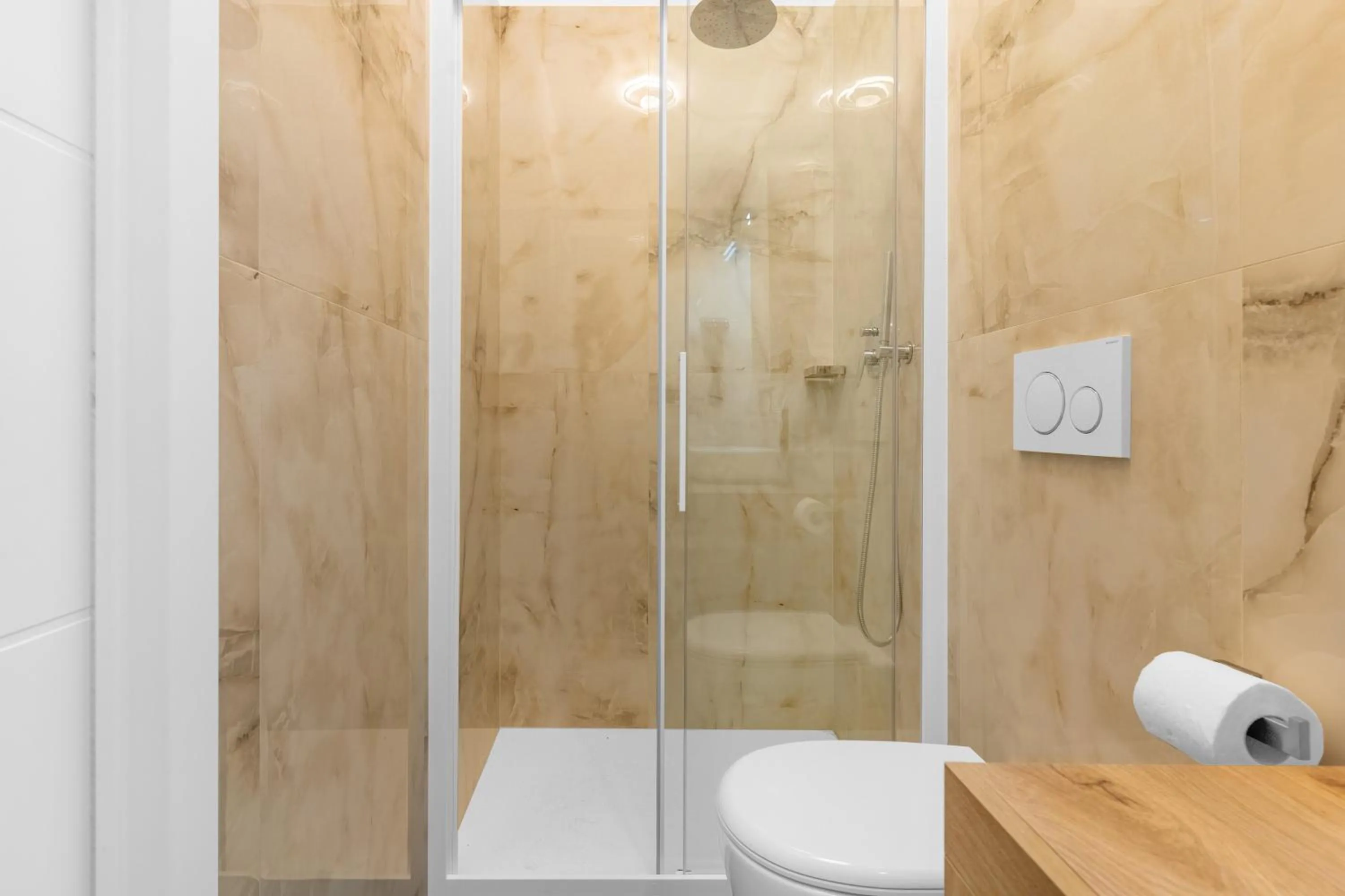 Bathroom in Ponale Suites Foresteria Lombarda