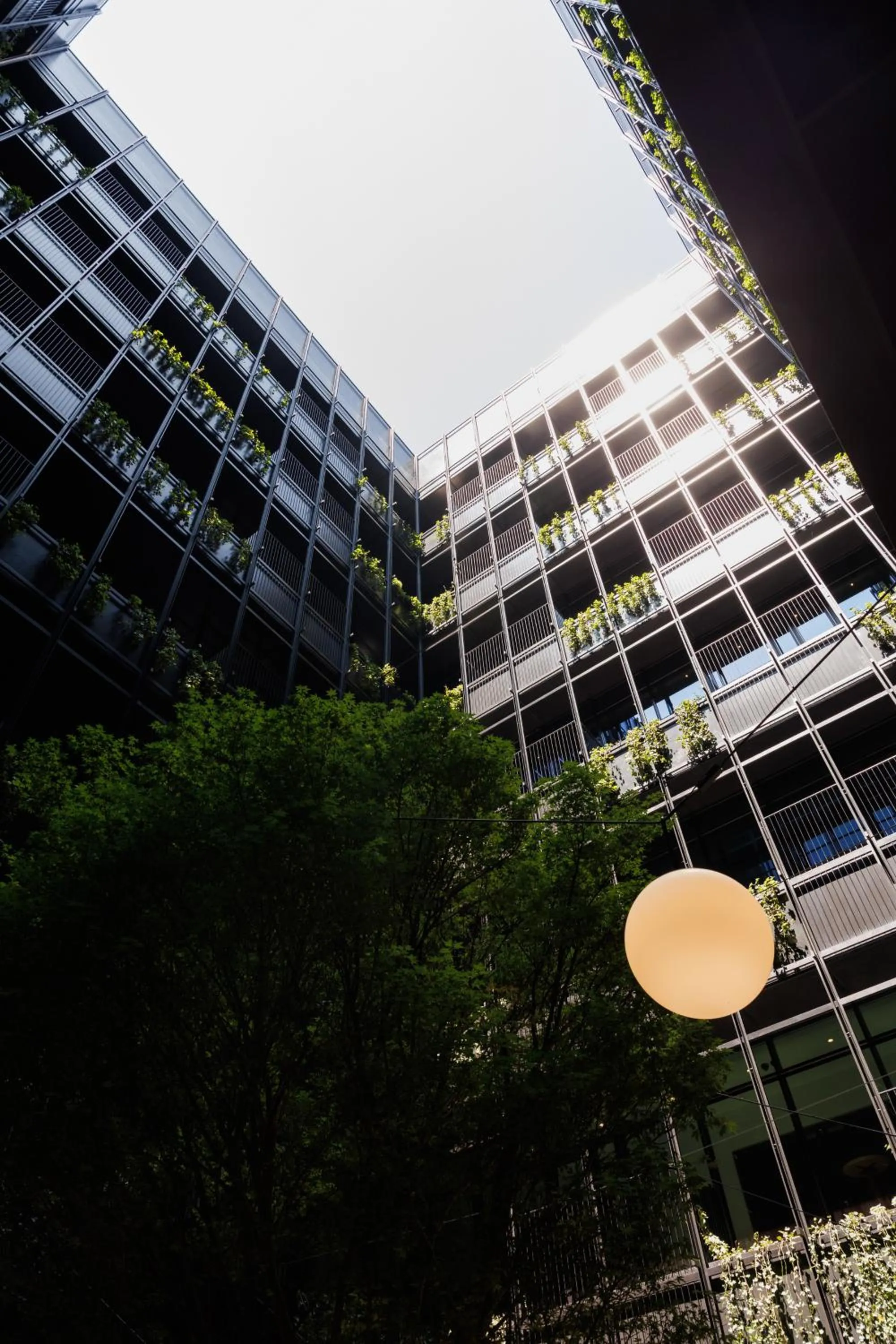 Inner courtyard view in The Telegraph Hotel - The Leading Hotels of the World