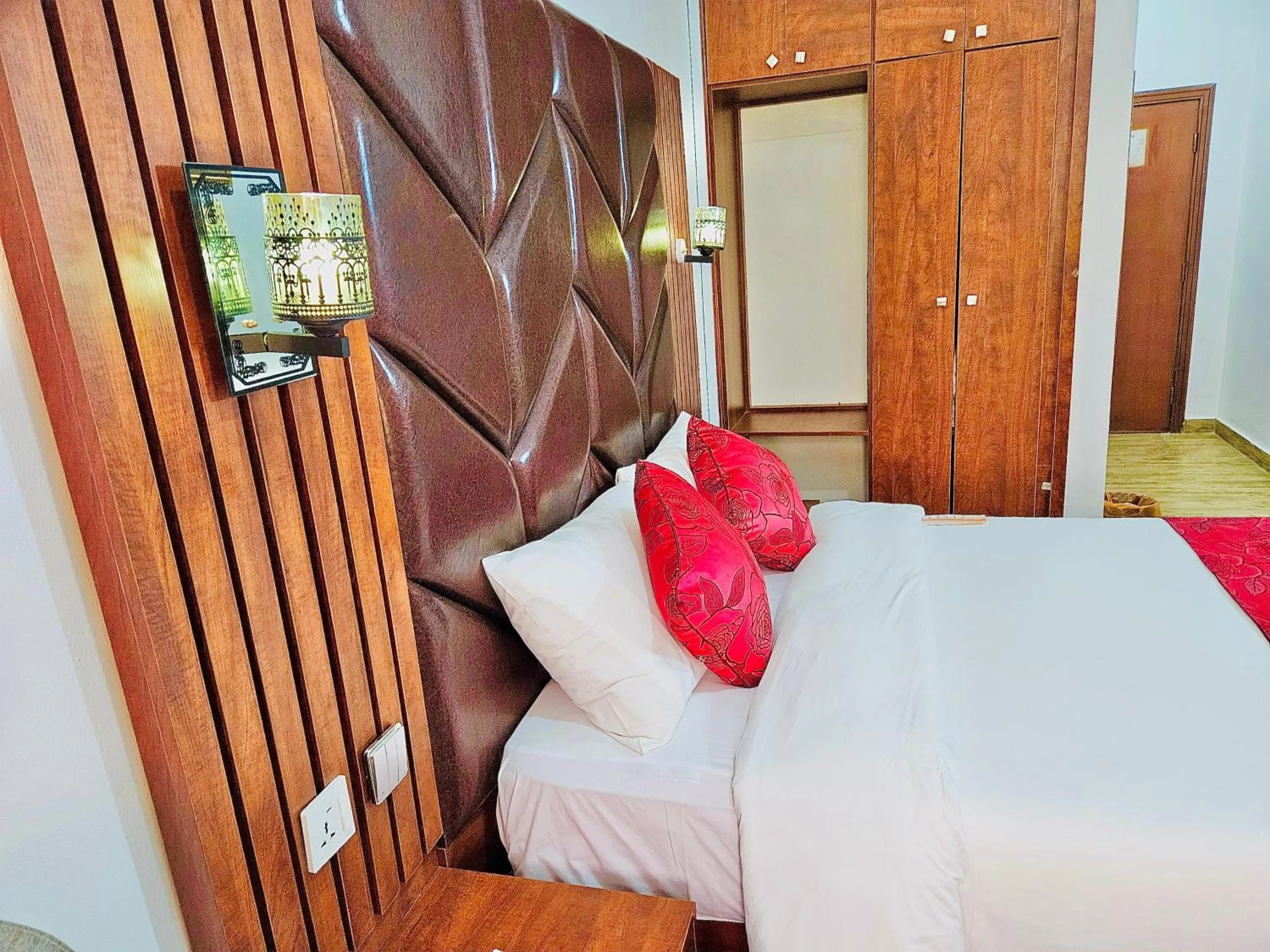 Bed in Reiz Continental Hotel, Abuja