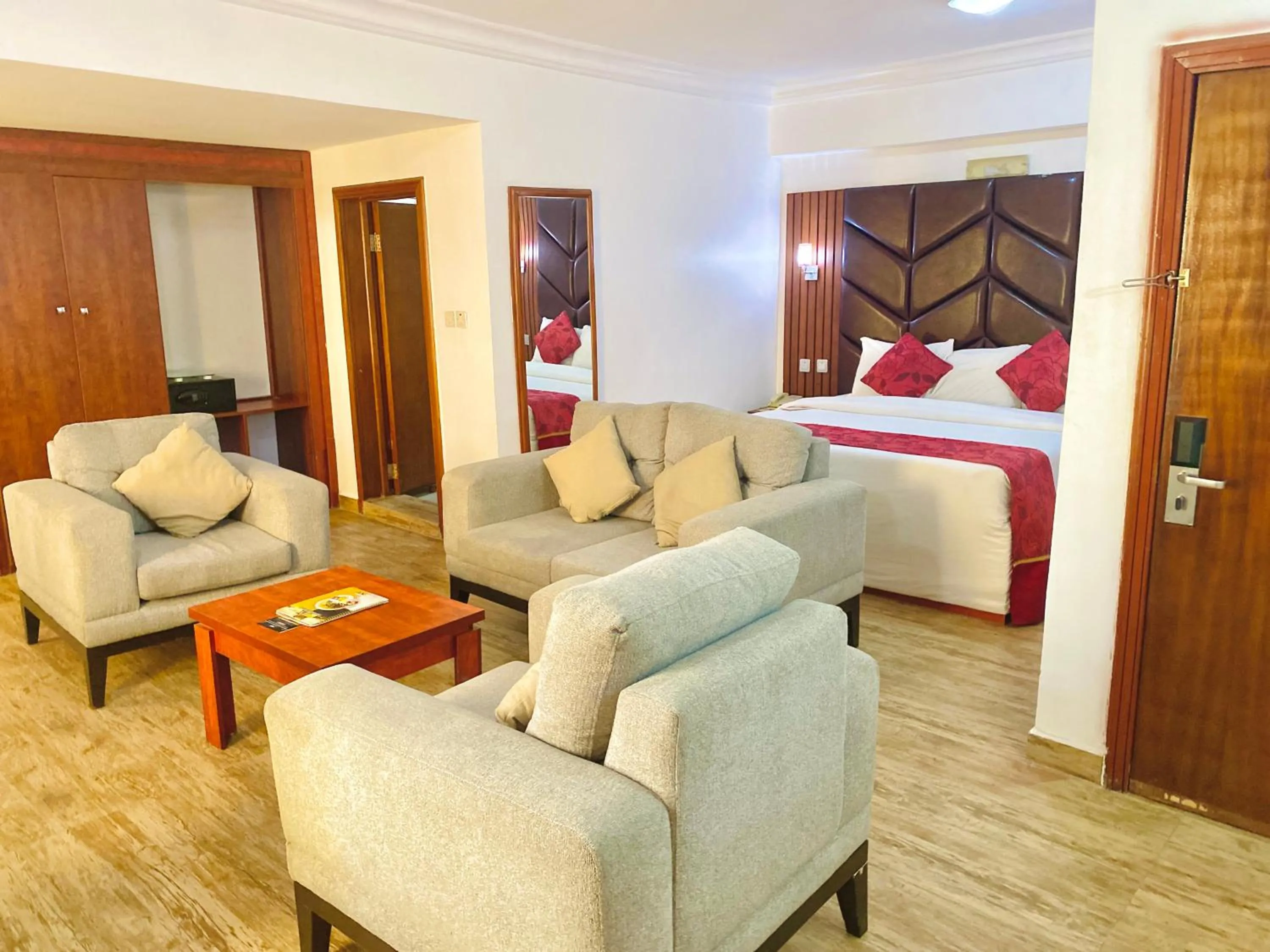 Bed in Reiz Continental Hotel, Abuja