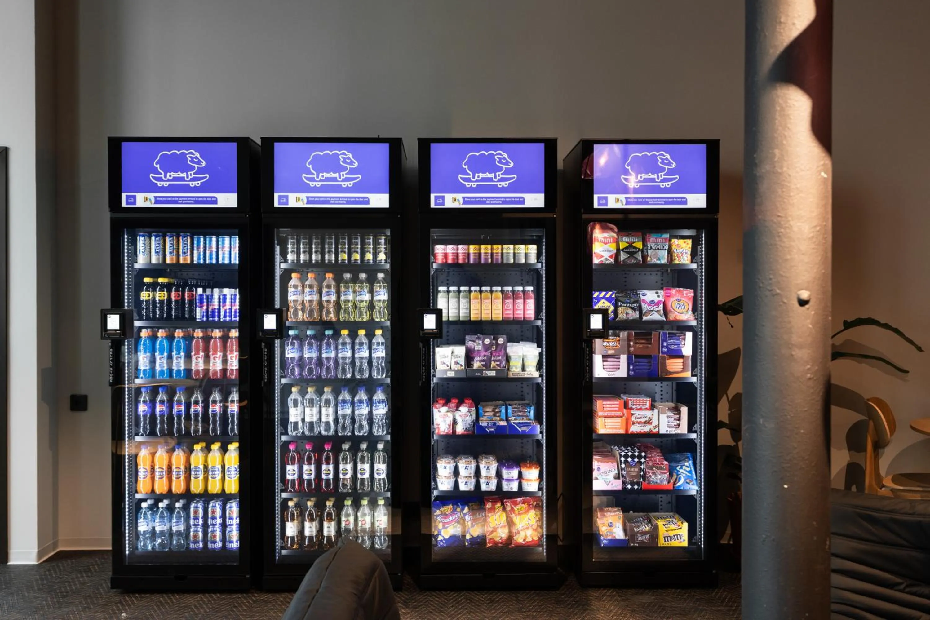 vending machine in Uumen Hotels - Tampere, Finlayson