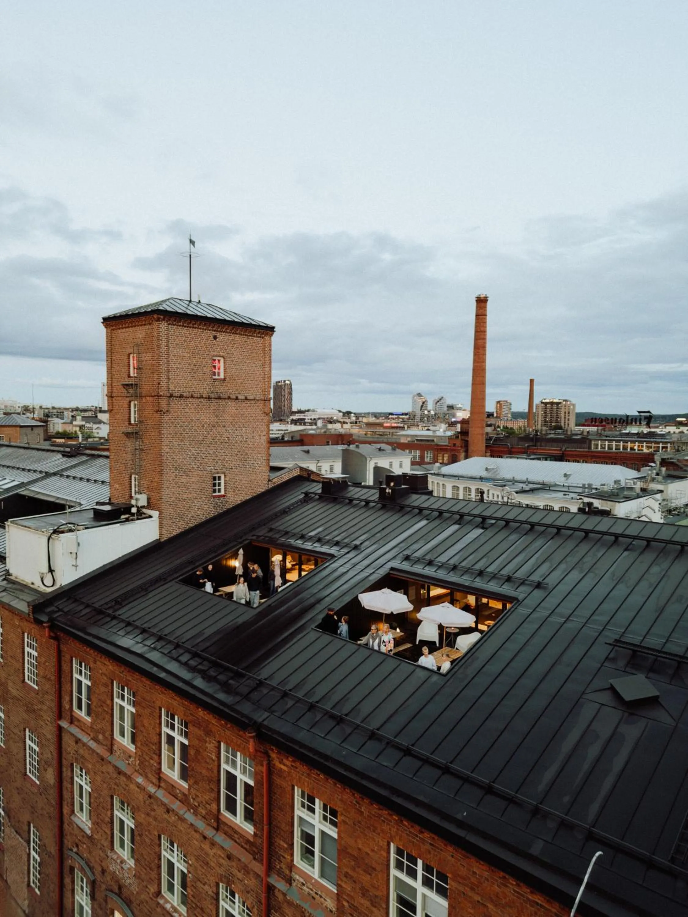 Bird's eye view in Uumen Hotels - Tampere, Finlayson