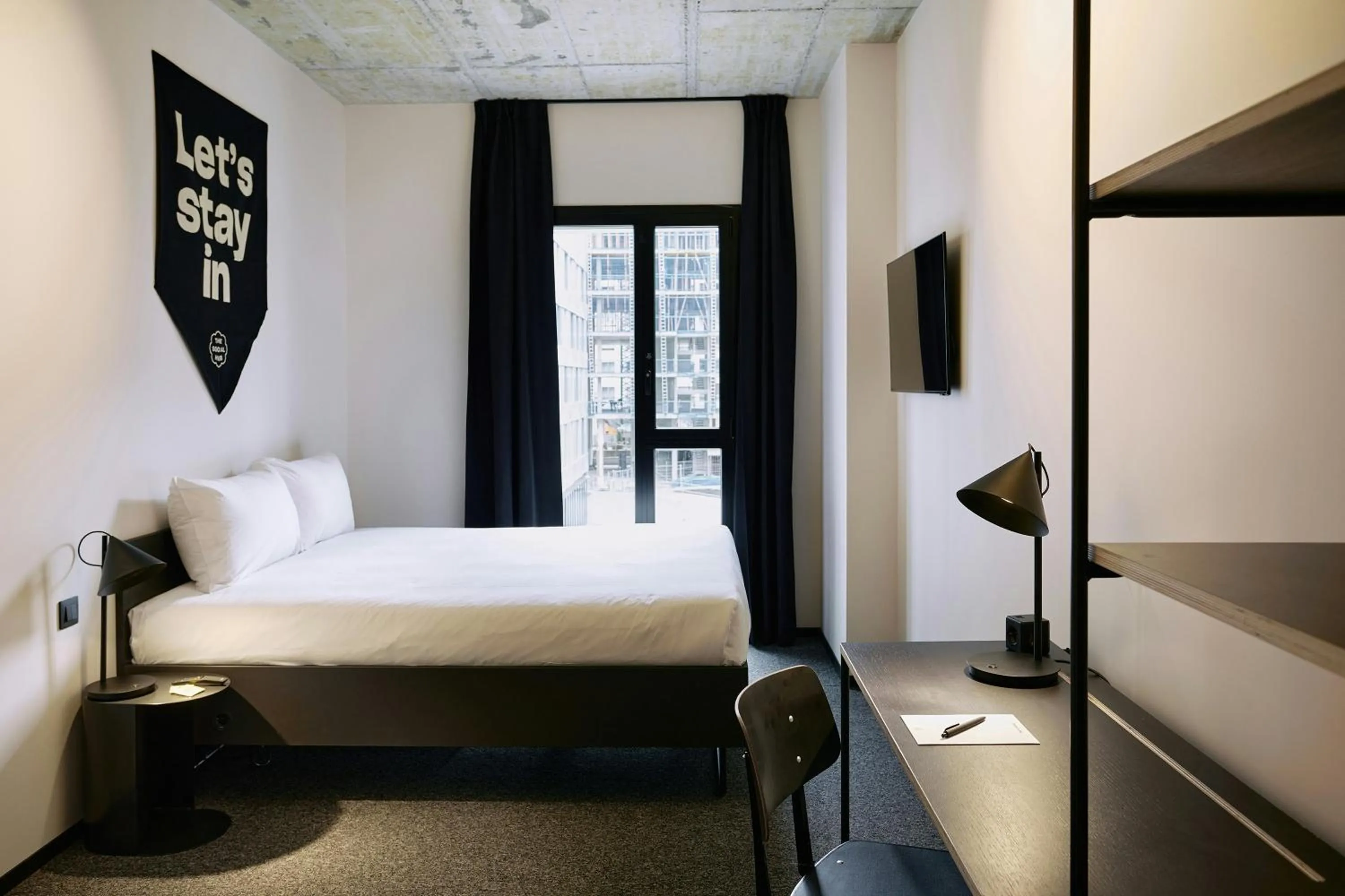 Photo of the whole room, Bed in The Social Hub San Sebastian Extended Stay