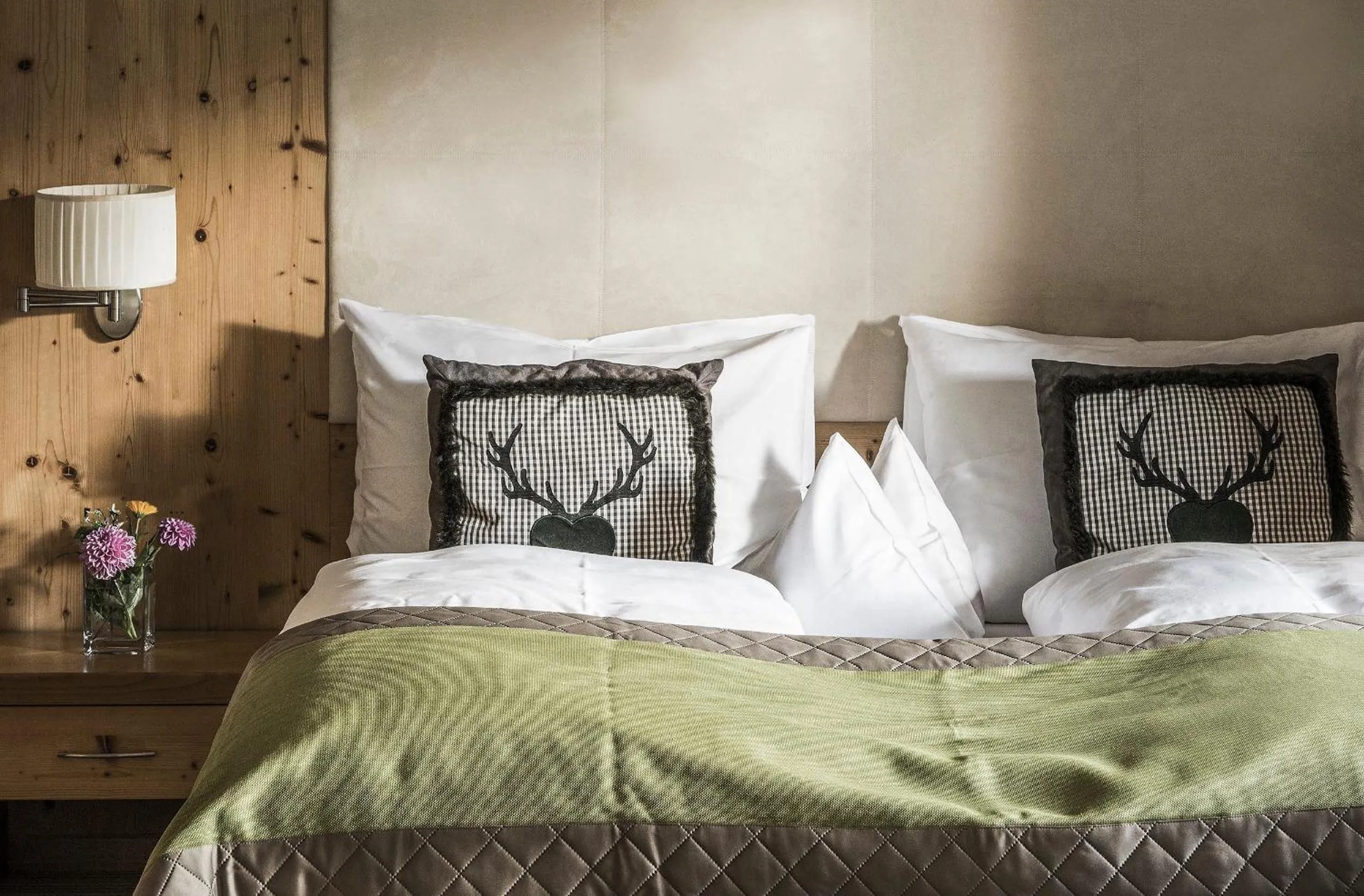 Bed in Taubers Unterwirt Aktiv & Vitalhotel