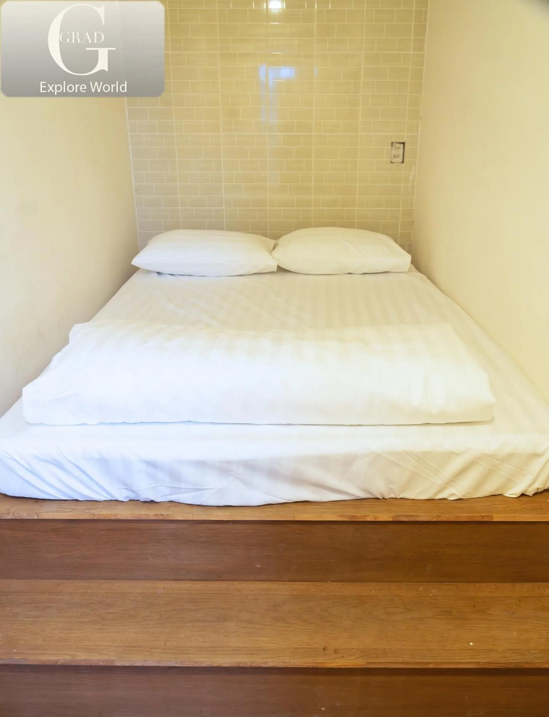 Bed in Hoang Yen Villa & Coffee