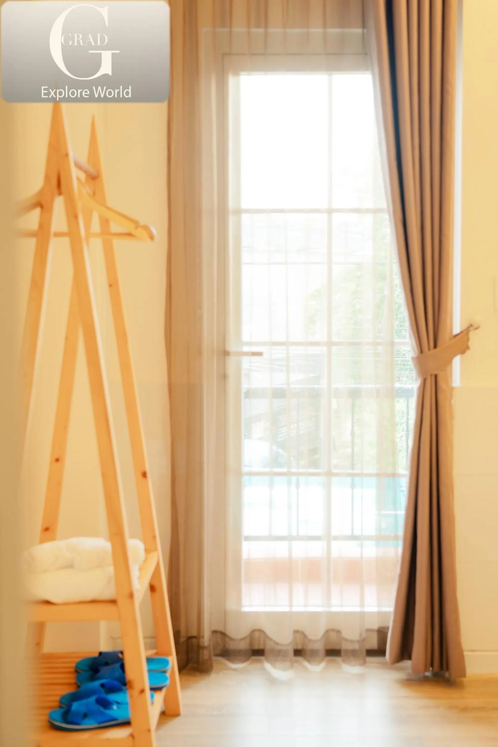 Bed in Hoang Yen Villa & Coffee