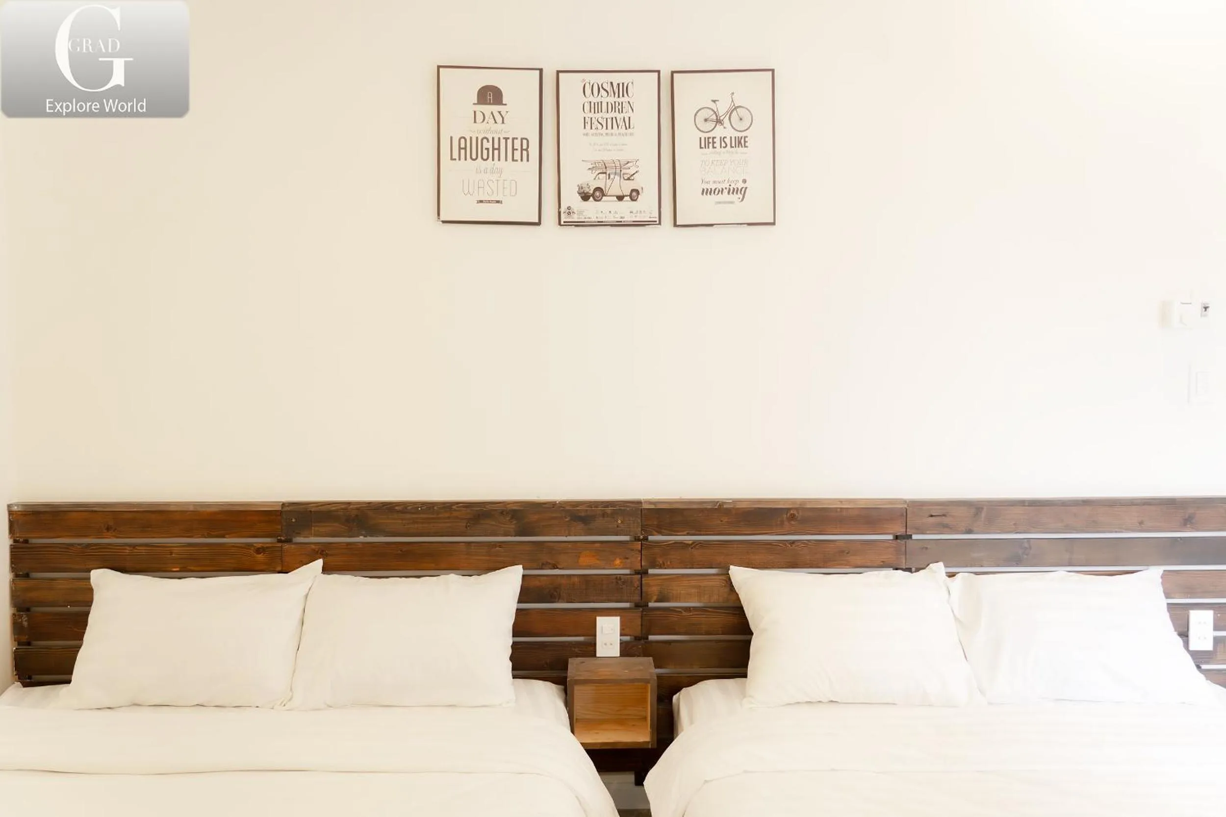 Bed in Hoang Yen Villa & Coffee