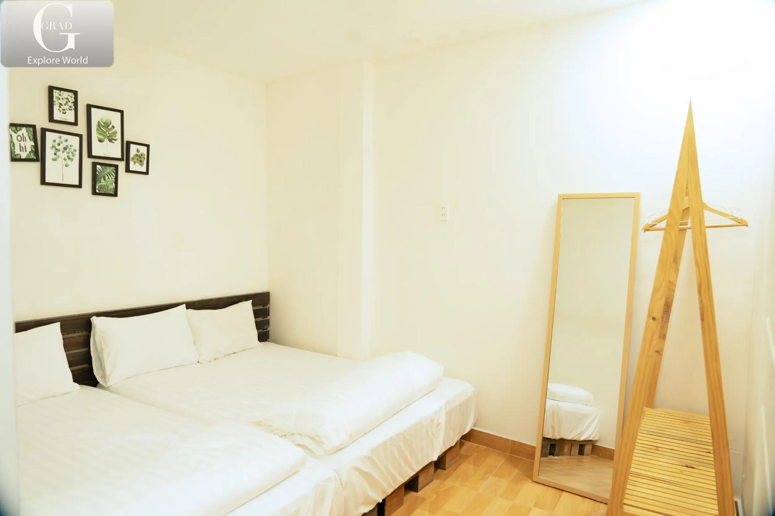 Bed in Hoang Yen Villa & Coffee