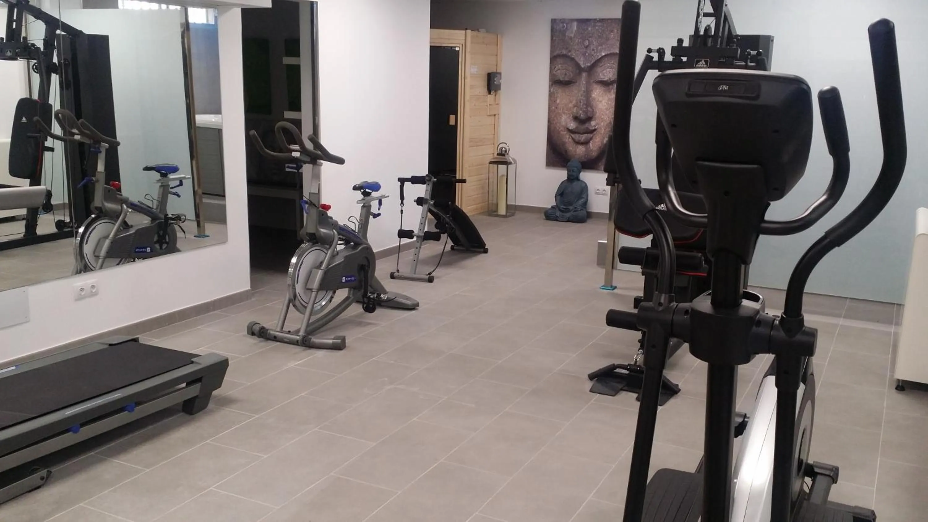 Fitness centre/facilities in Diamante Paguera Boutique Hotel