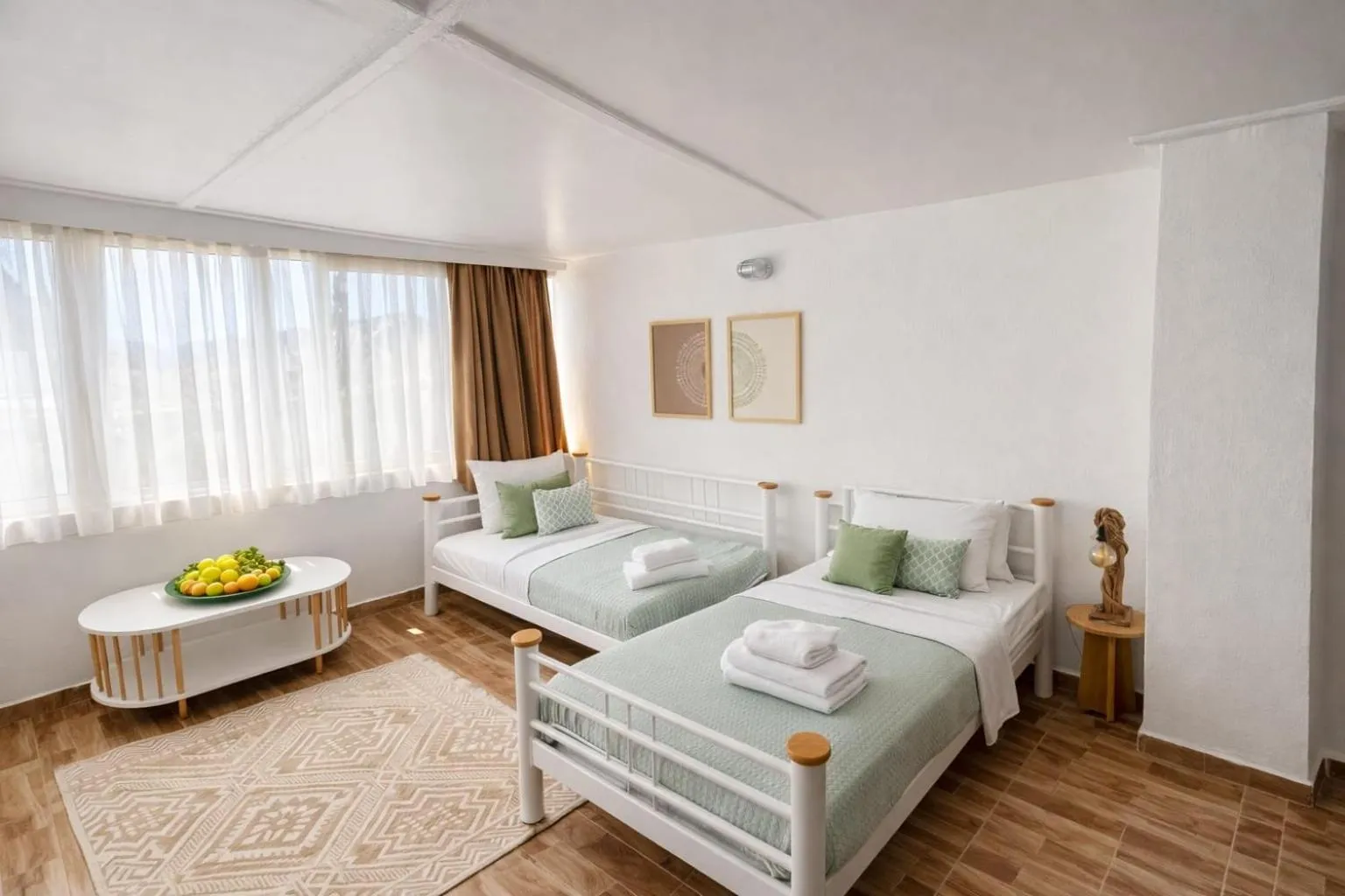 Bed in Kavala Hotel Bodrum