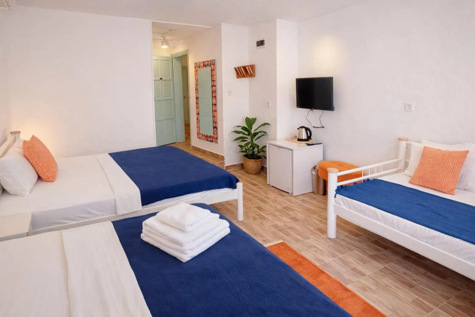Bed in Kavala Hotel Bodrum