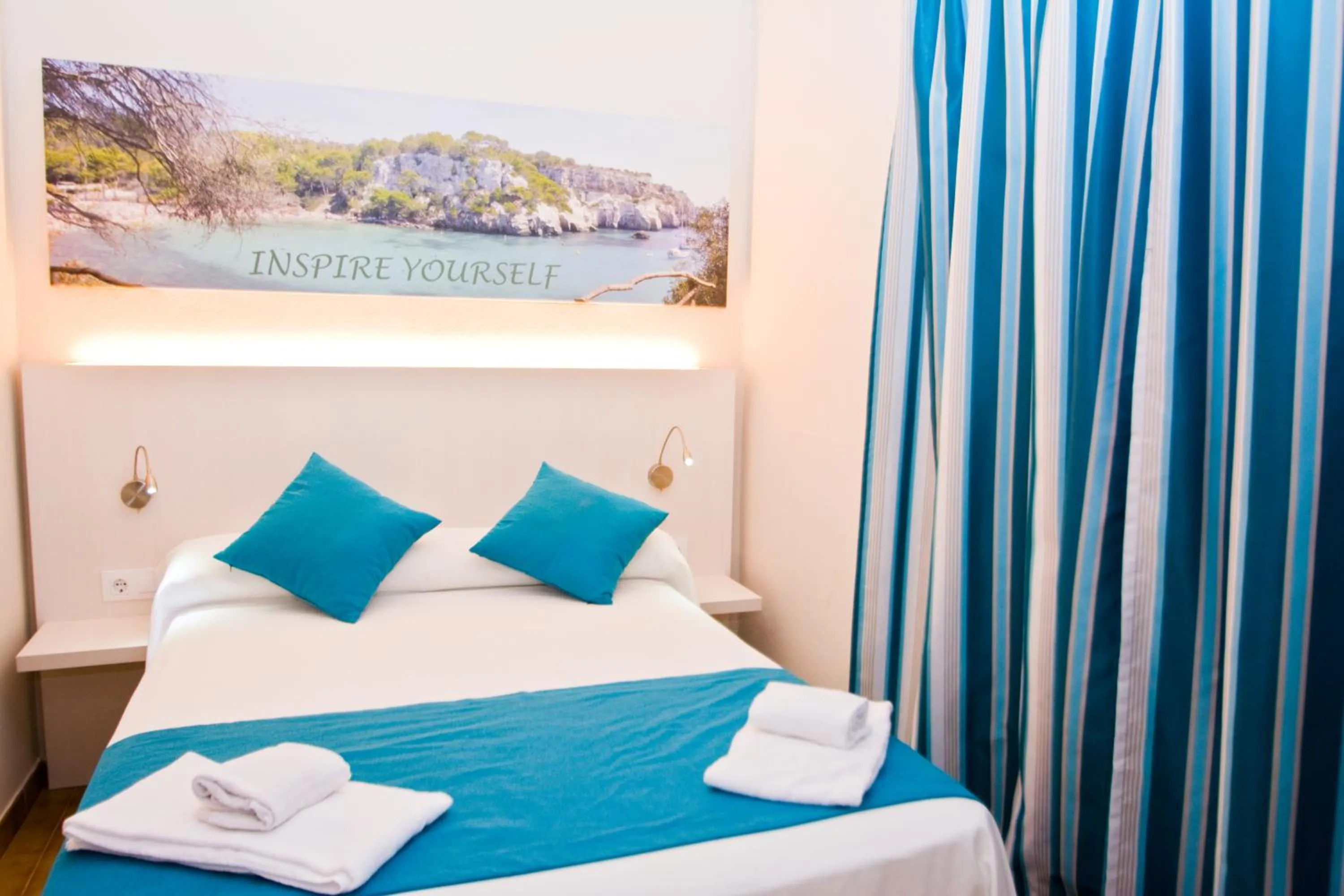 Bed in Siesta Mar Apartamentos