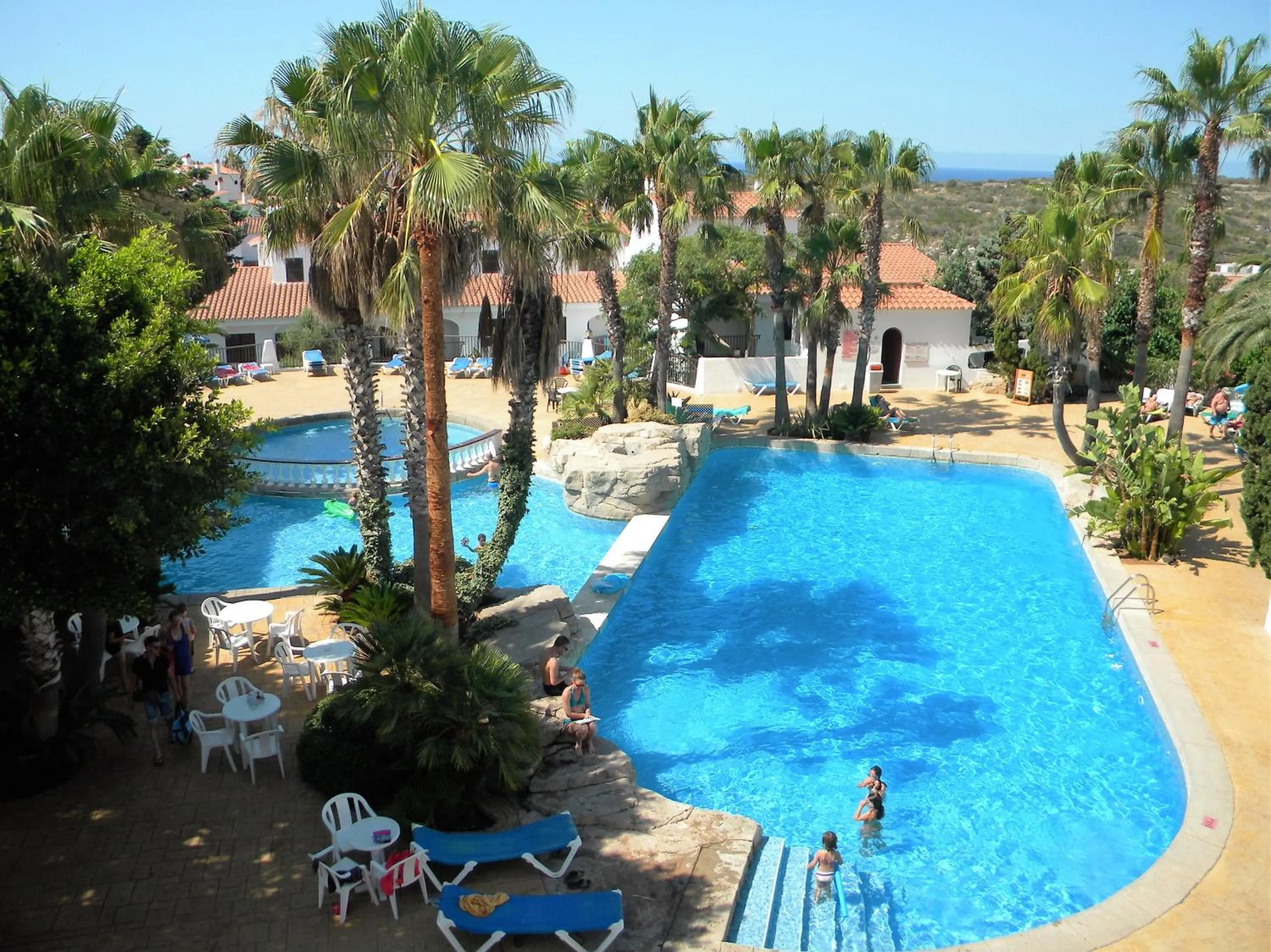 Bird's eye view in Siesta Mar Apartamentos