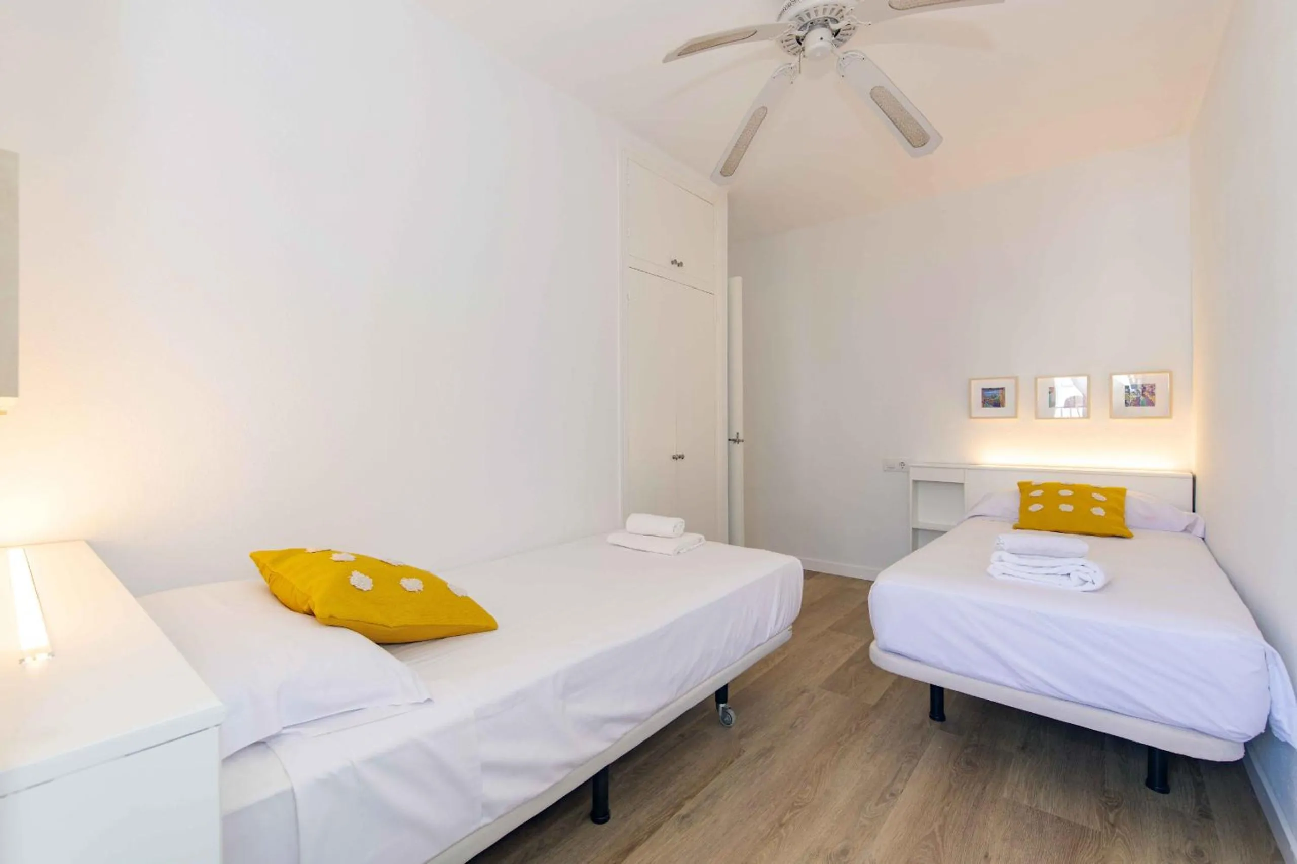 Bed in Siesta Mar Apartamentos