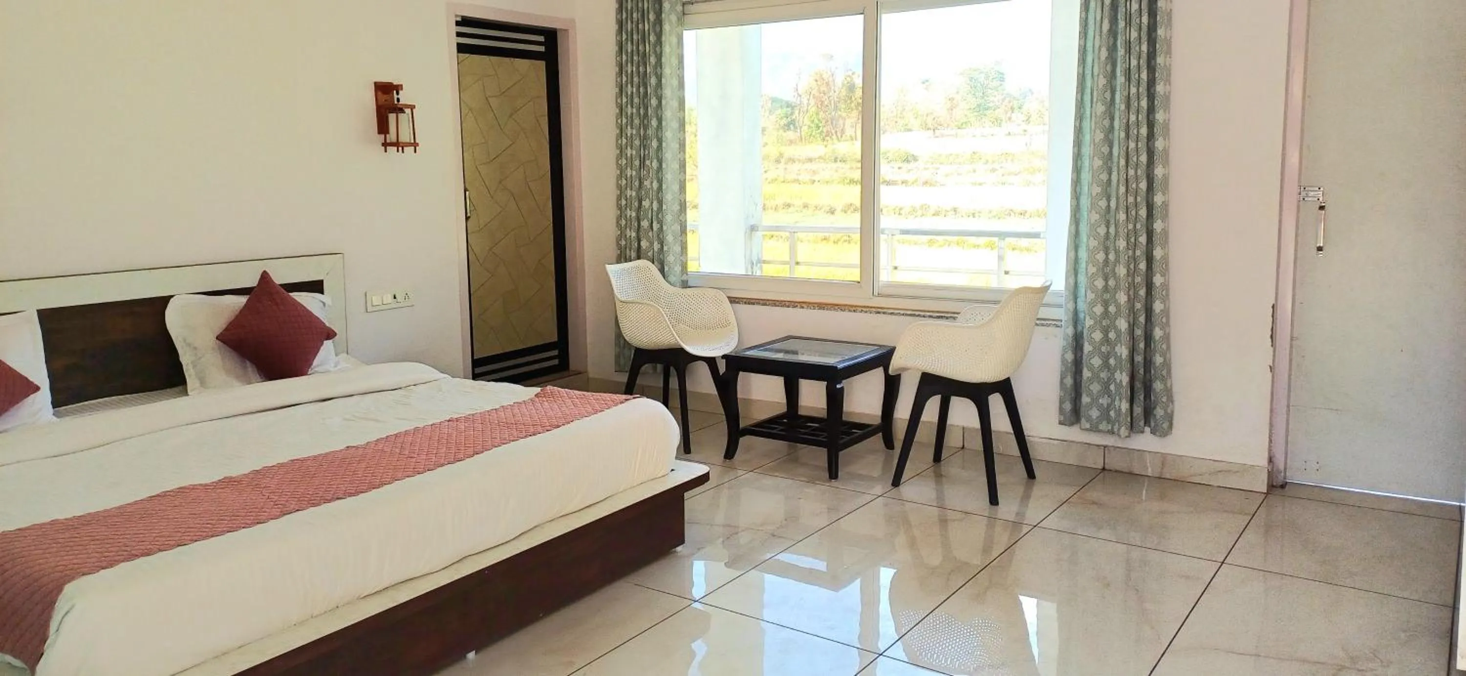 Bed in The Nature View Resort by Ohana