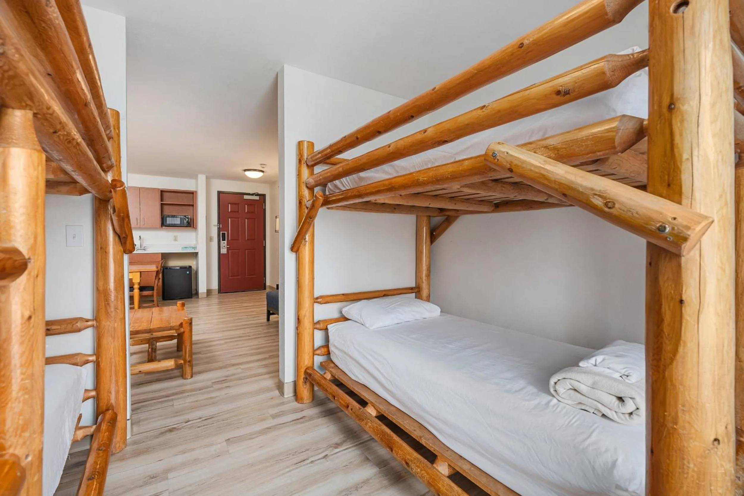 Bed in Three Bears Resort Waterpark Near Tomah Ascend Collection