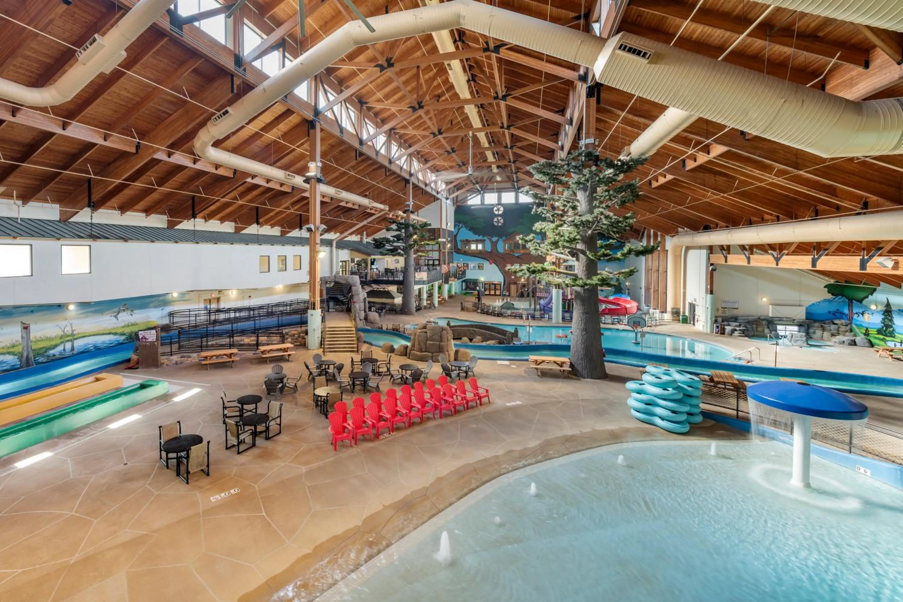 Aqua park in Three Bears Resort Waterpark Near Tomah Ascend Collection