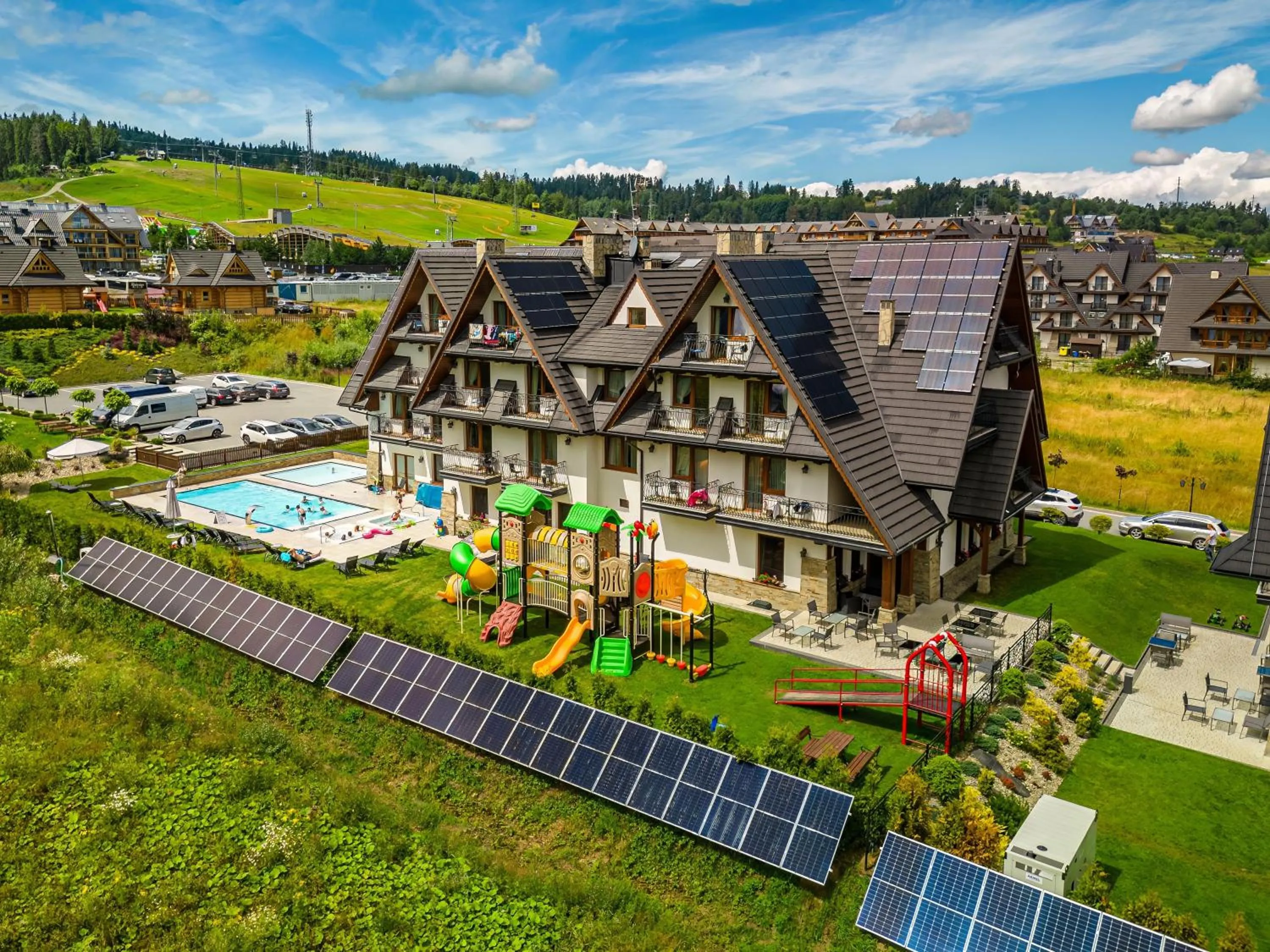 Property building in Willa Skałka