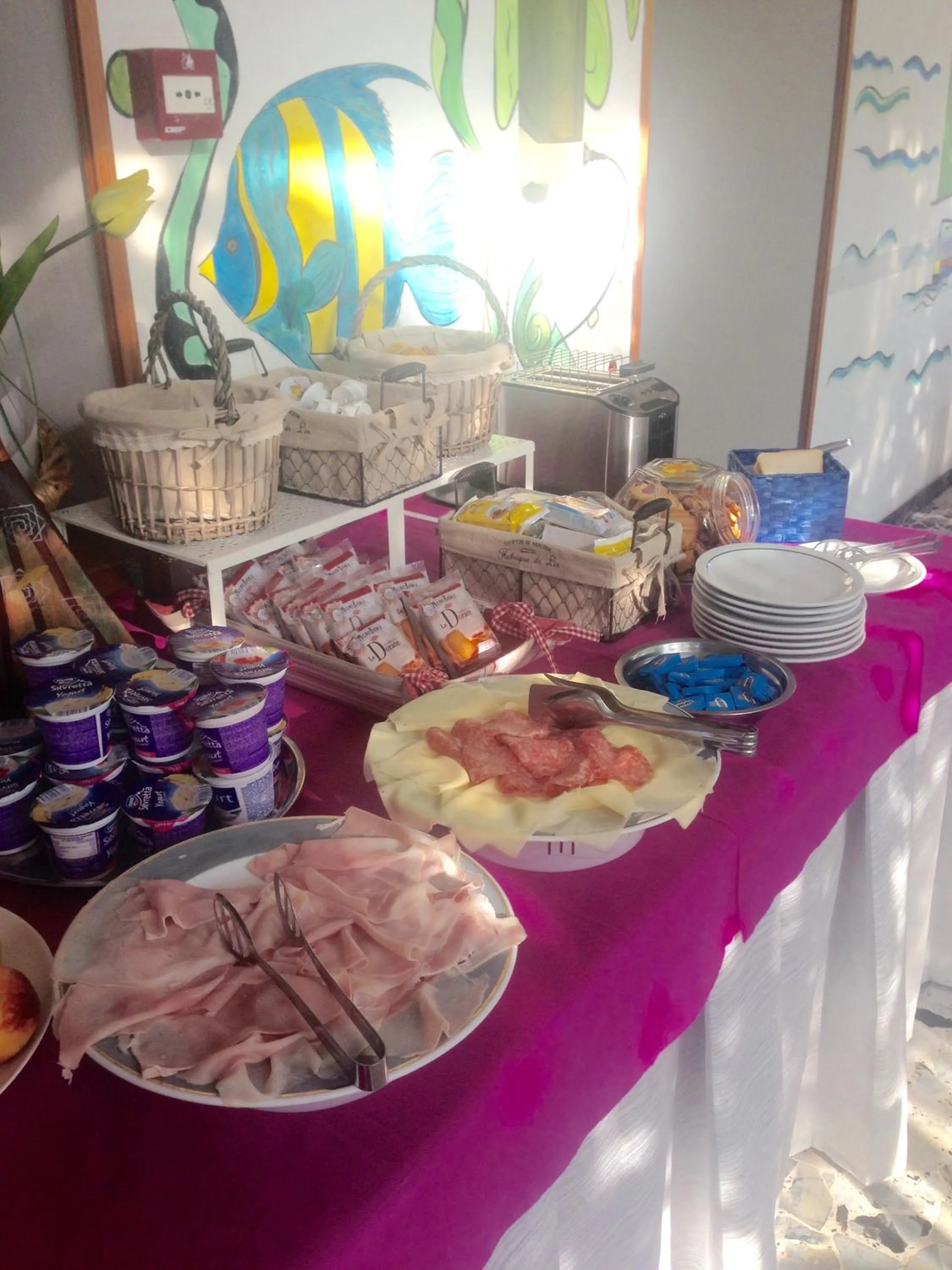 Food close-up in Hotel Flora