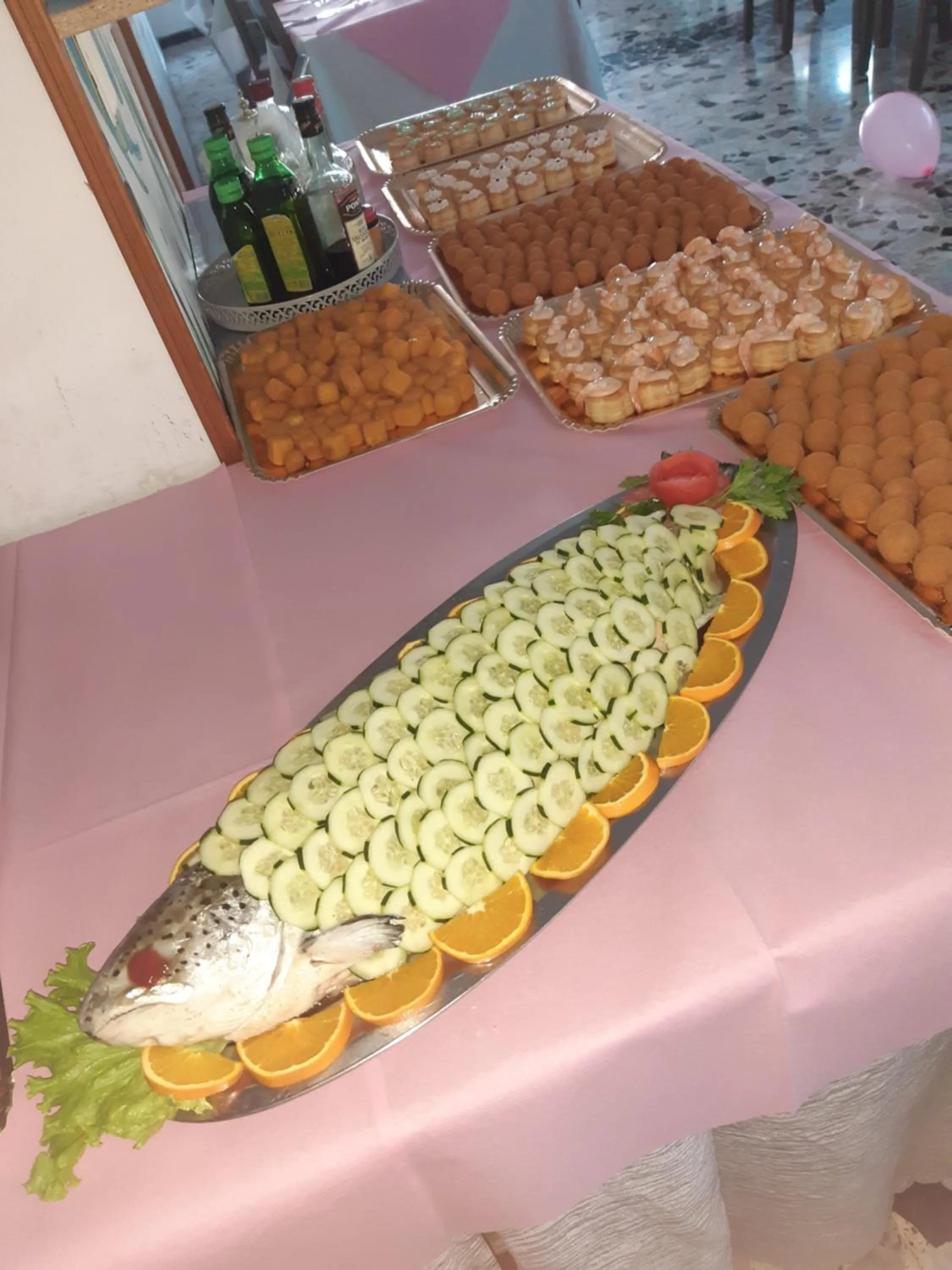 Food close-up in Hotel Flora