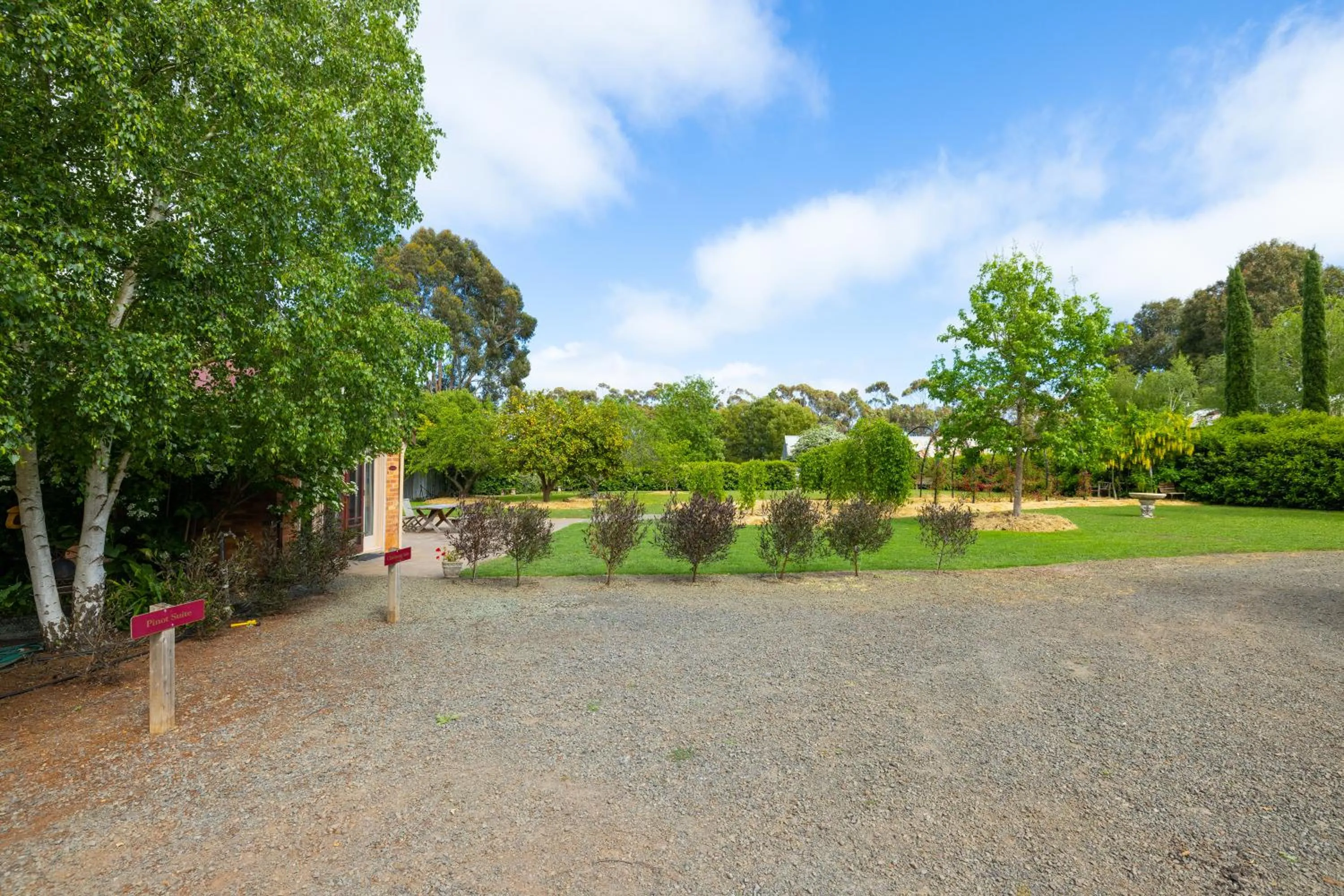 Parking in Pierrepoint Accommodation