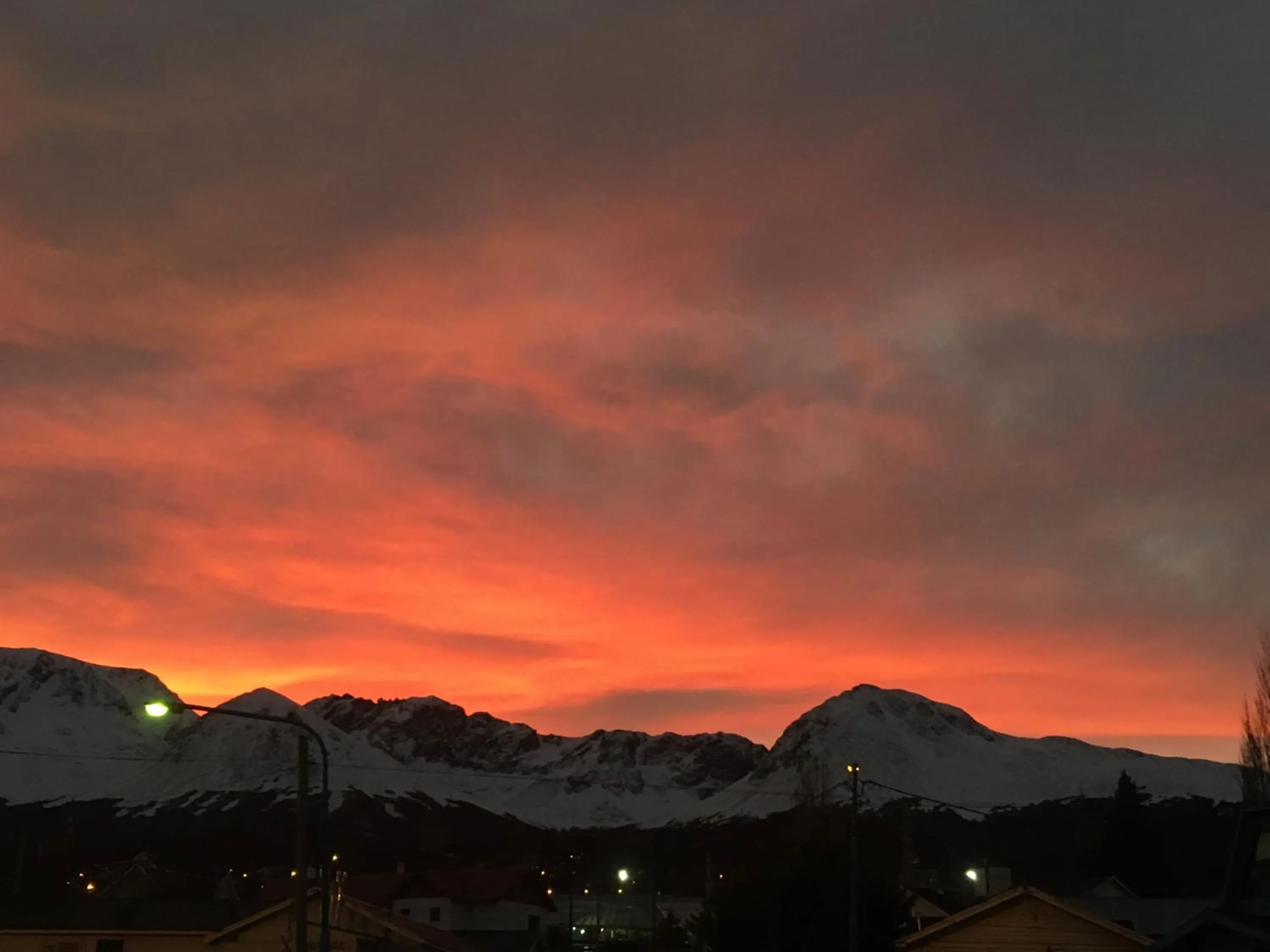 Natural landscape in Hotel Tierra del Fuego