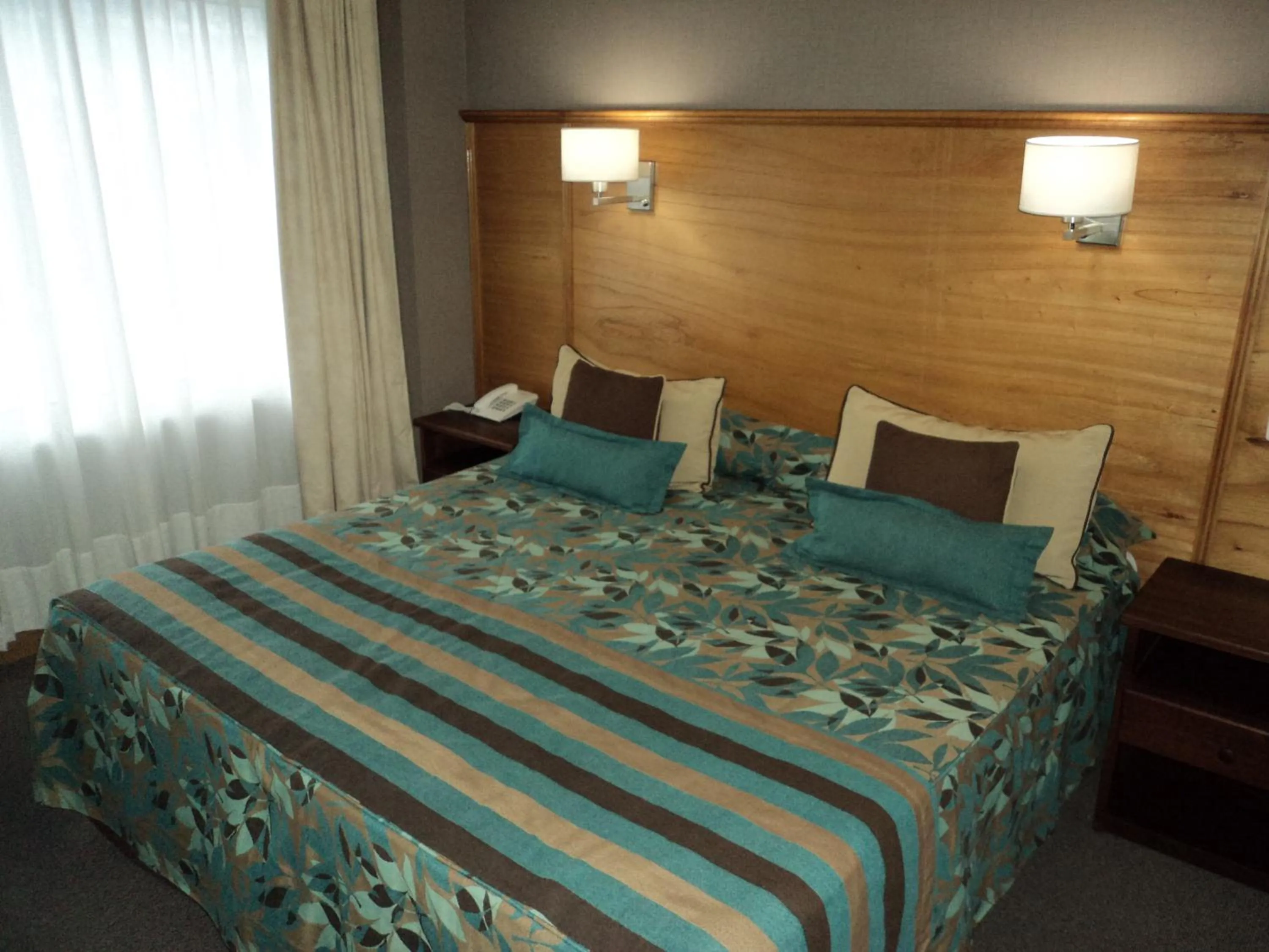 Bed in Hotel Tierra del Fuego