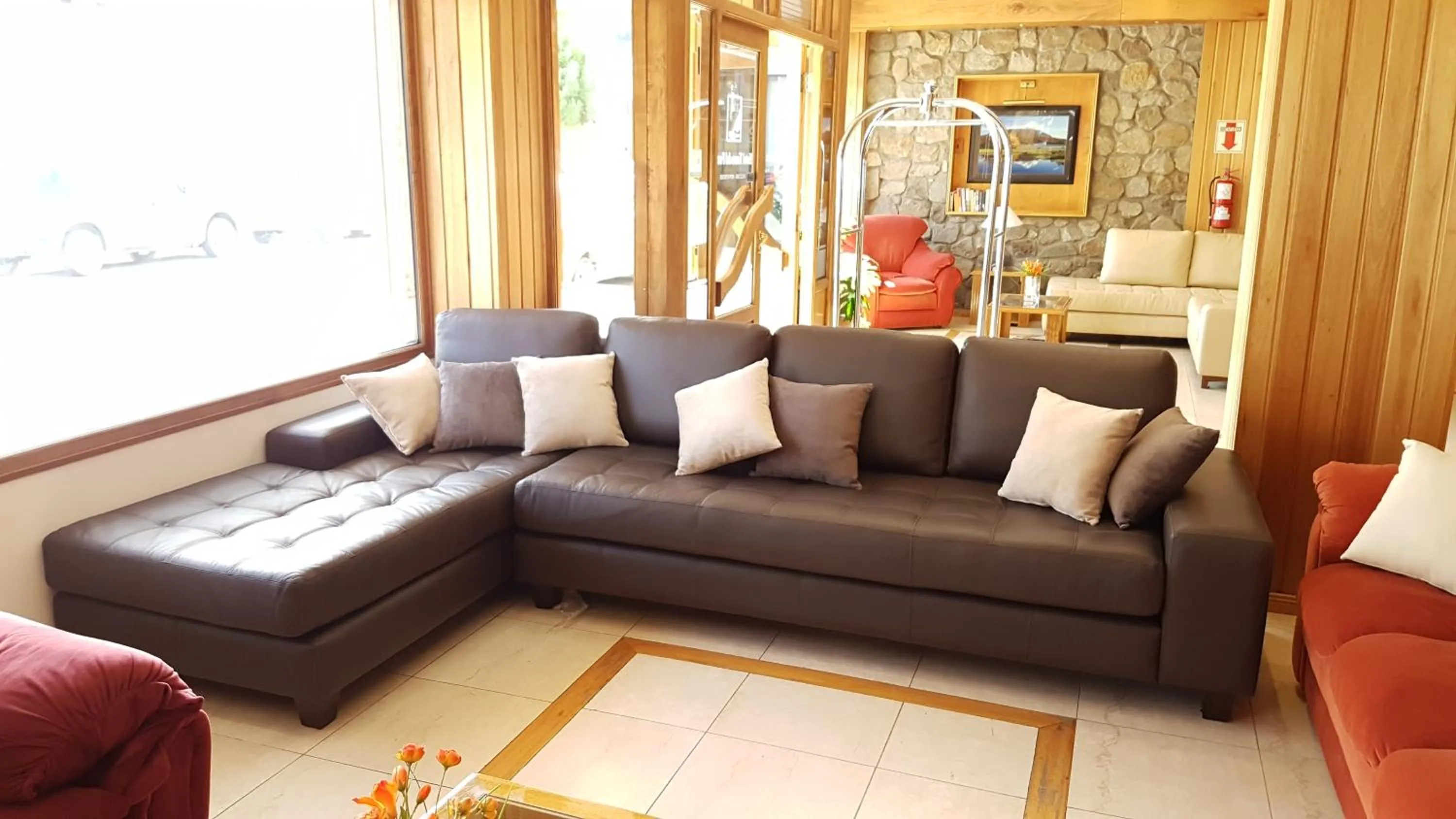 Living room in Hotel Tierra del Fuego