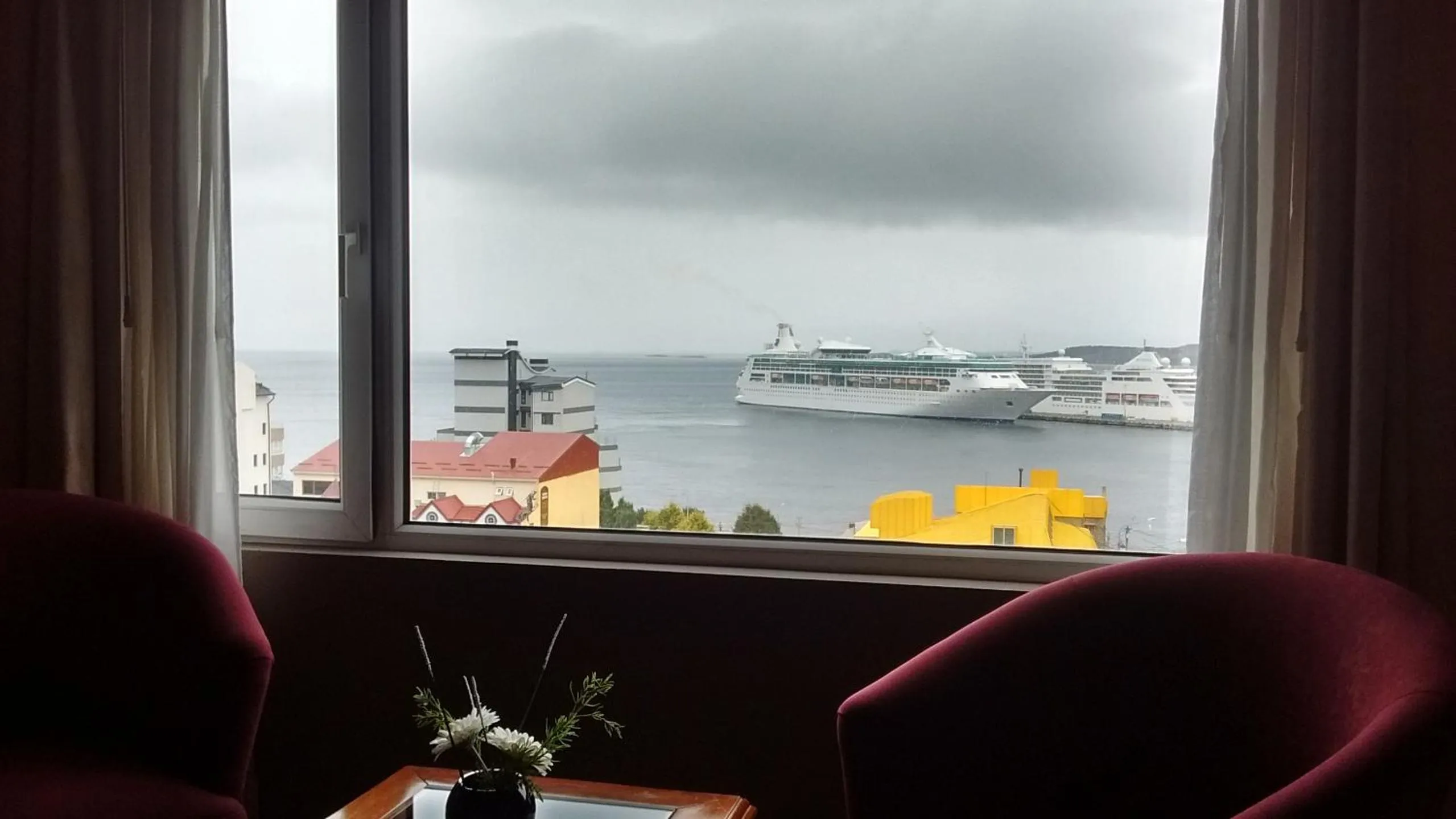 Sea view in Hotel Tierra del Fuego