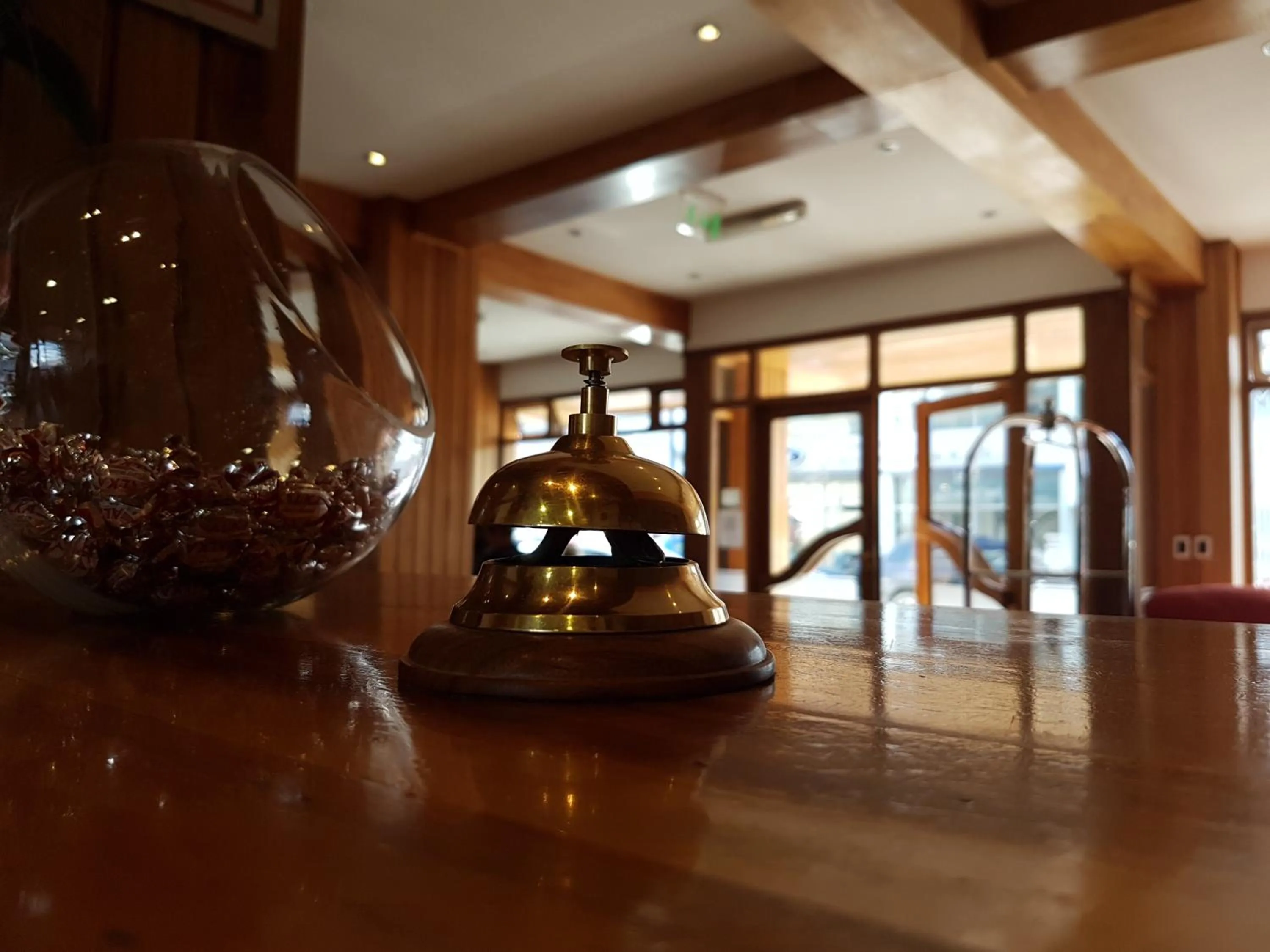 Lobby or reception in Hotel Tierra del Fuego