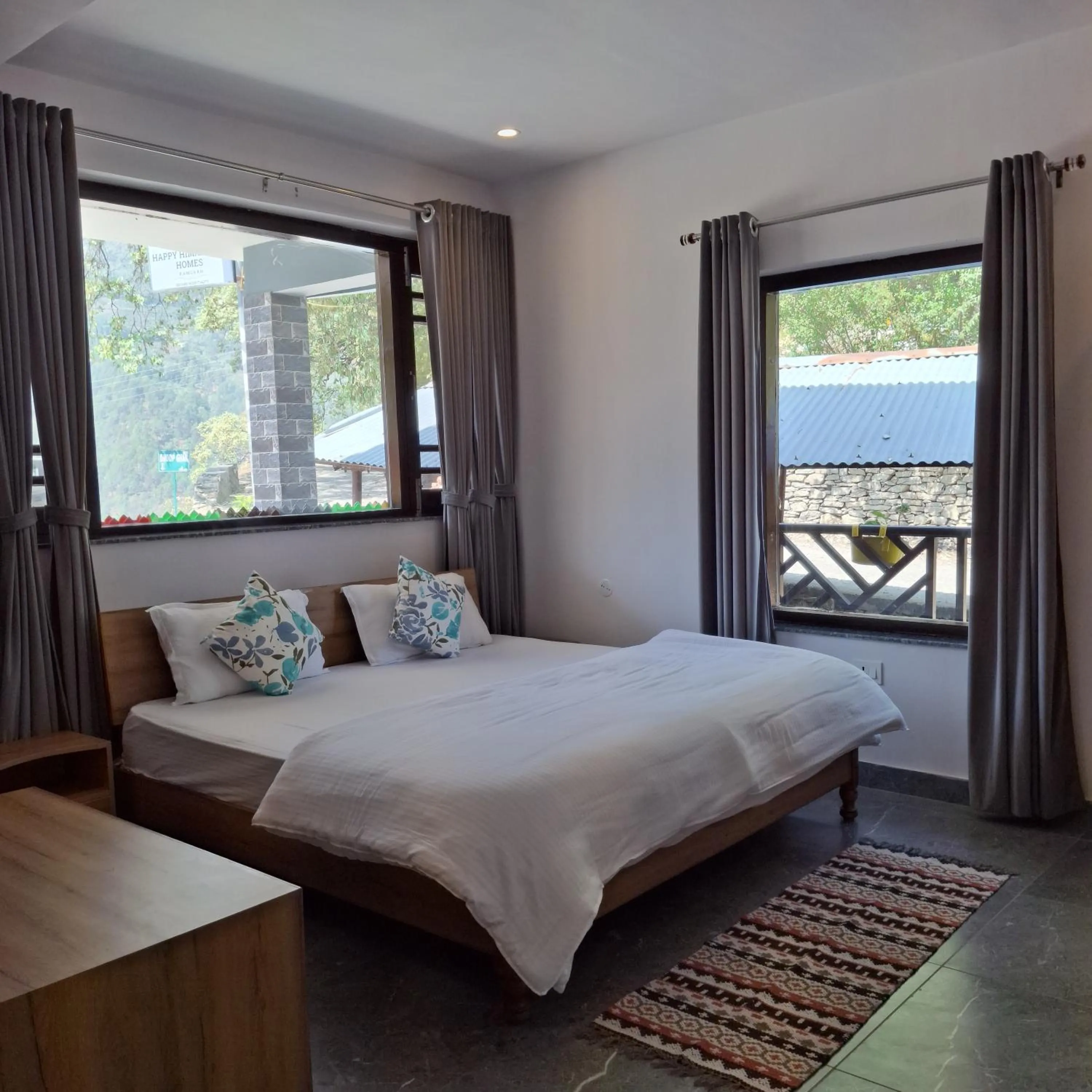 Bed in Happy Himalayan Homes