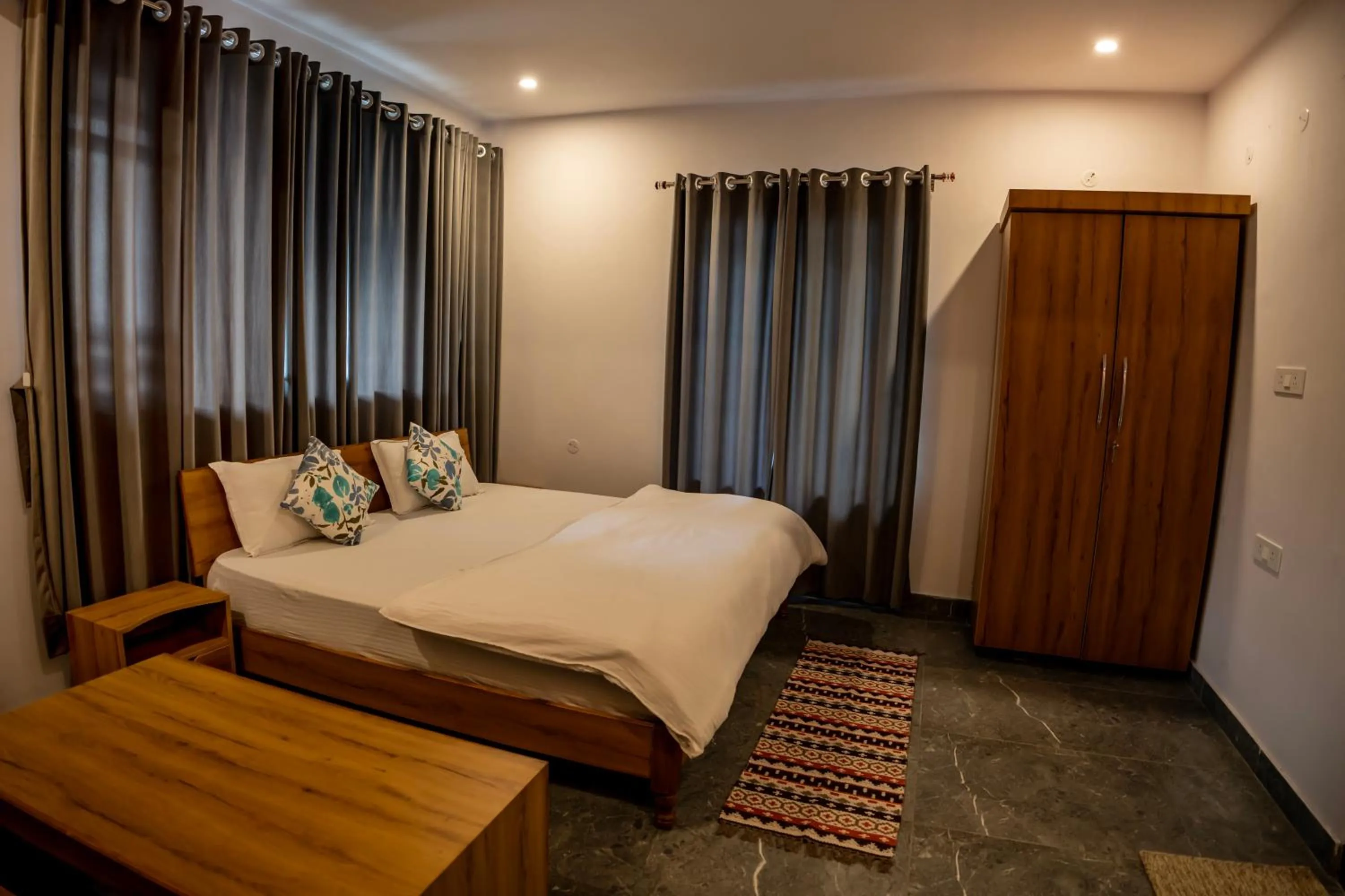 Bed in Happy Himalayan Homes